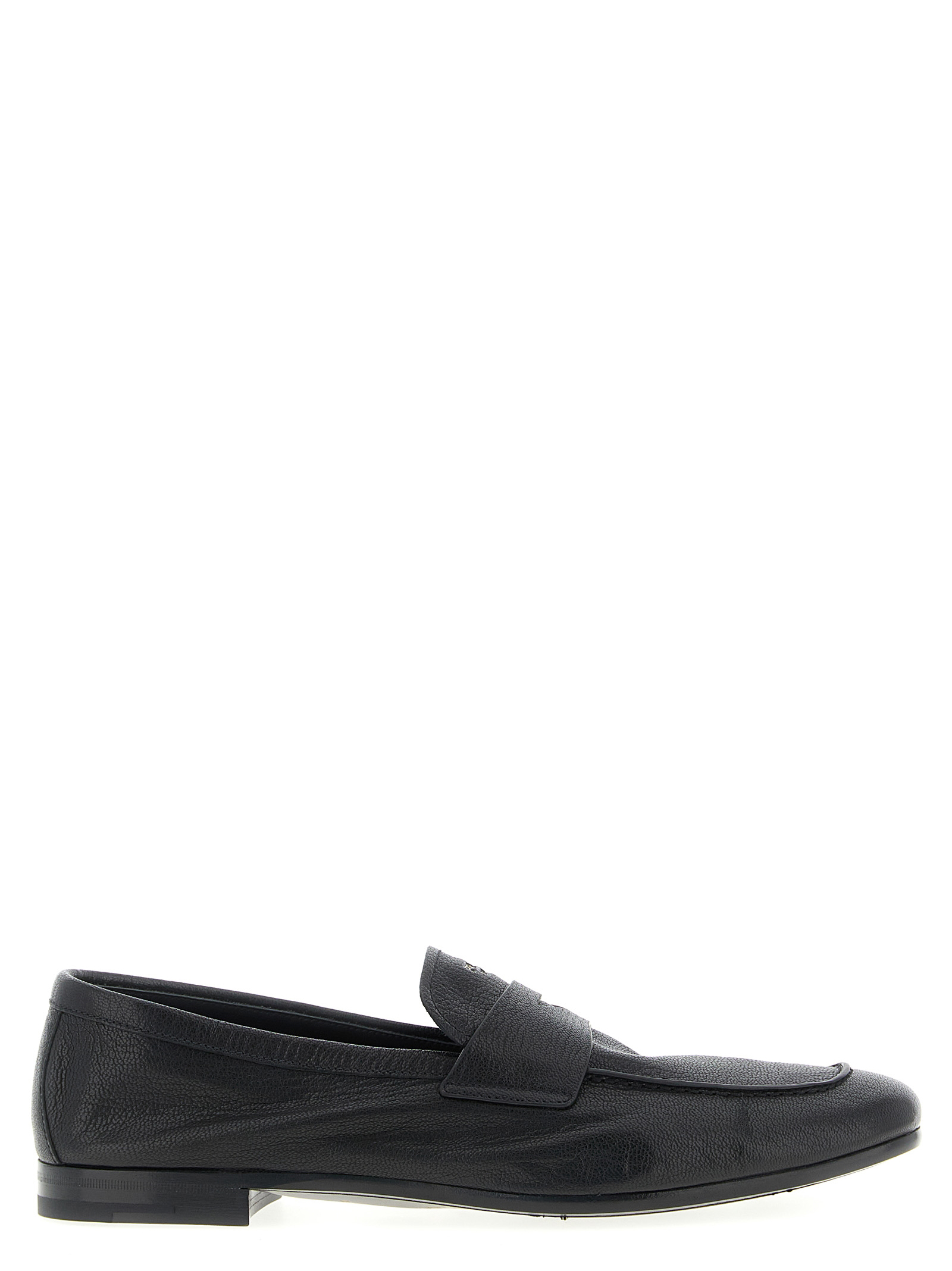 Leather loafers