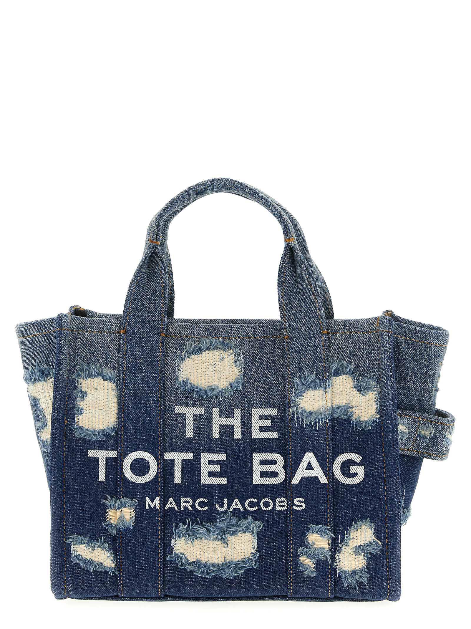 'The Rip And Repair Denim Small Tote' shopping bag
