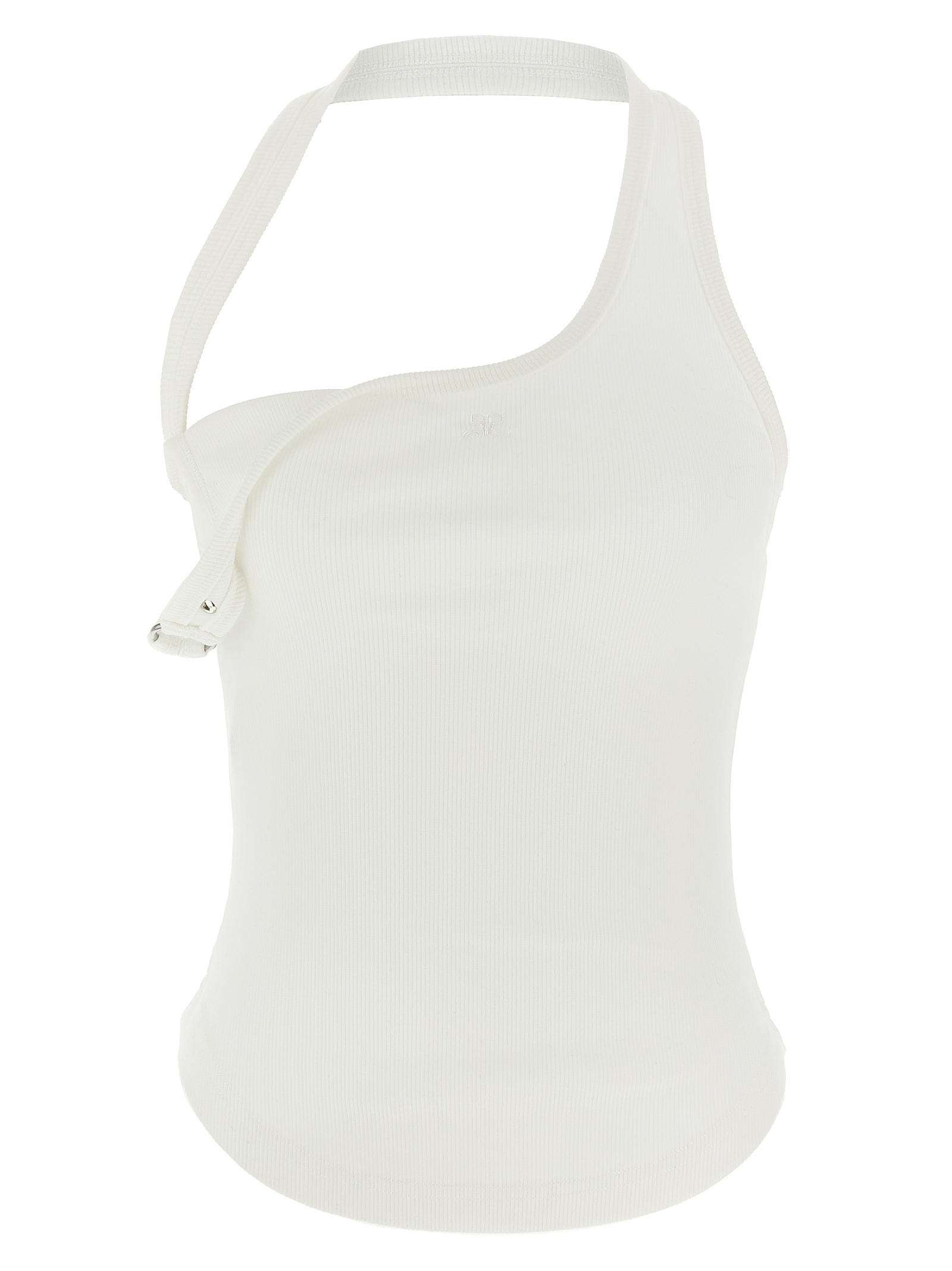 'Asymmetrical Buckel' tank top