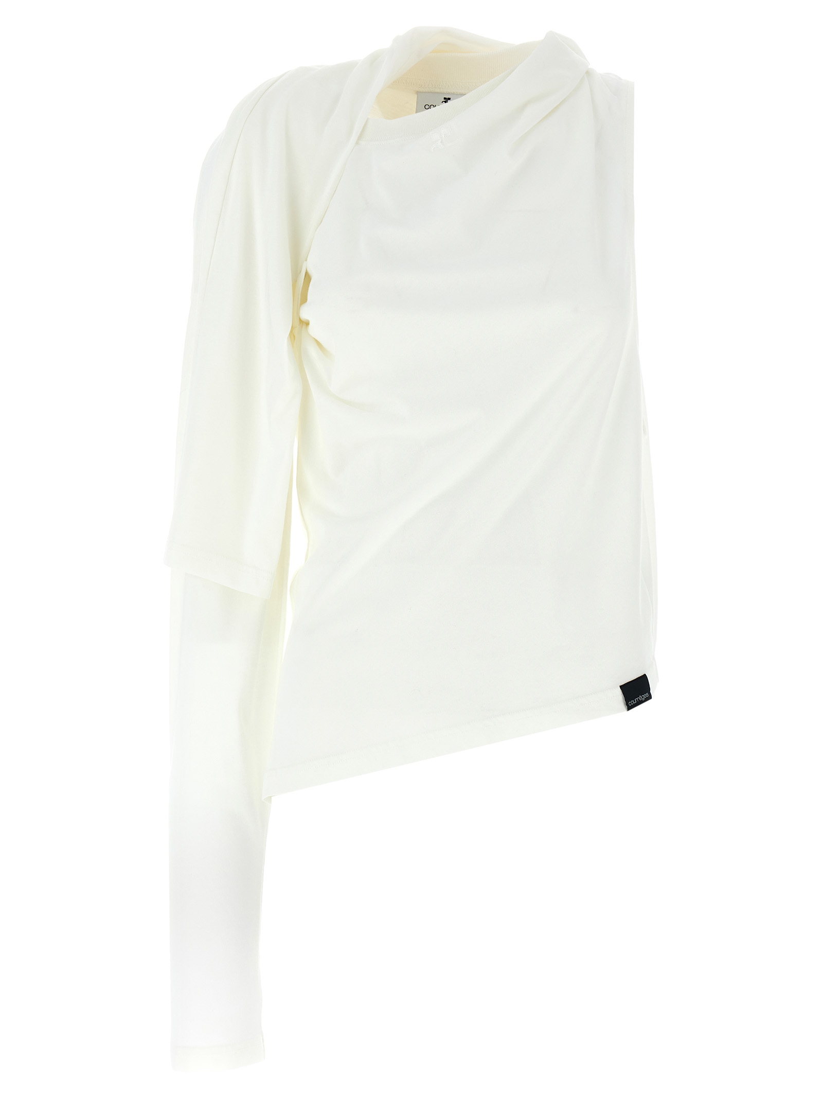 'Asymetrique Off The Shoulder' T-shirt