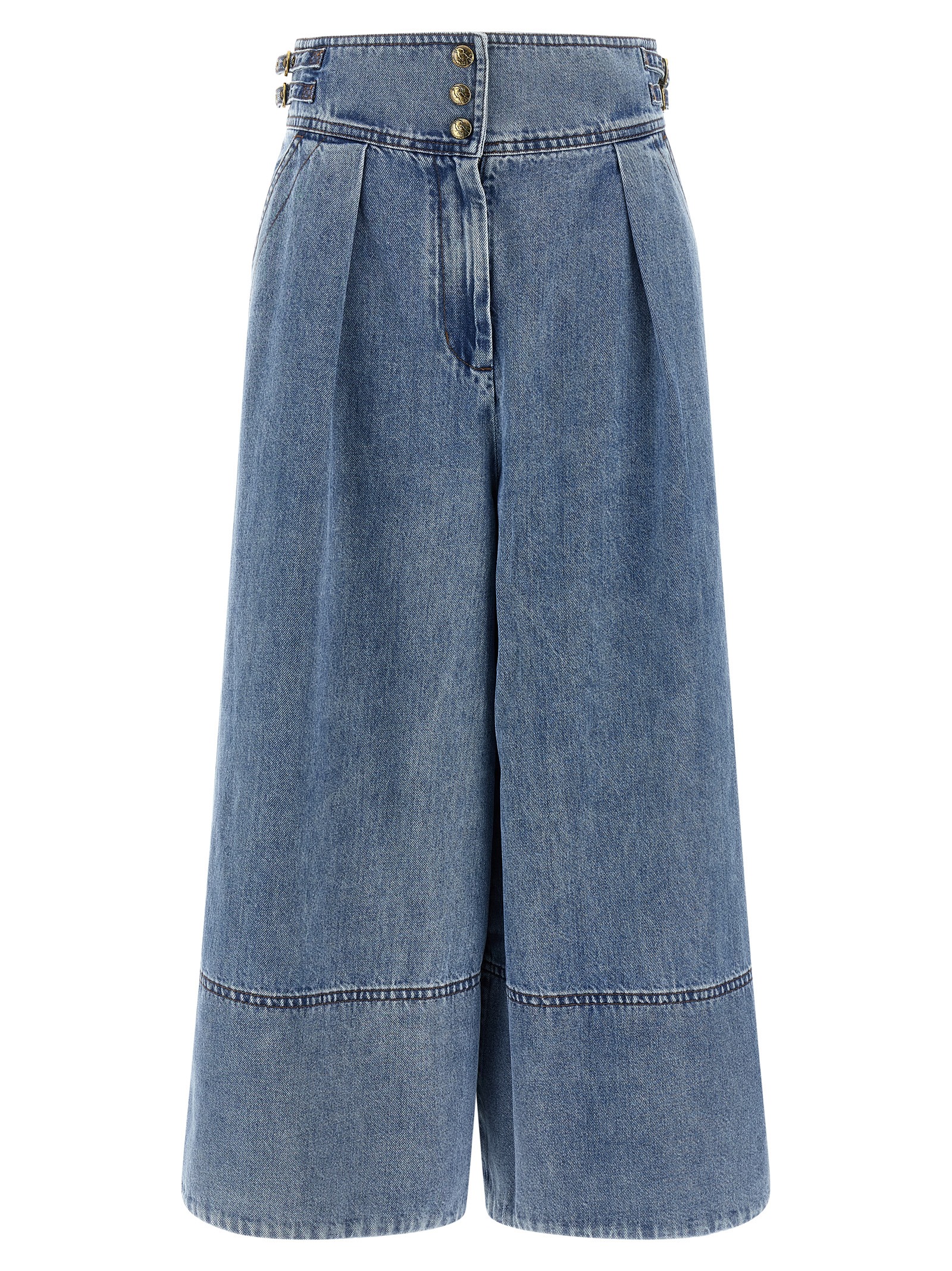 'Denim Culotte' jeans