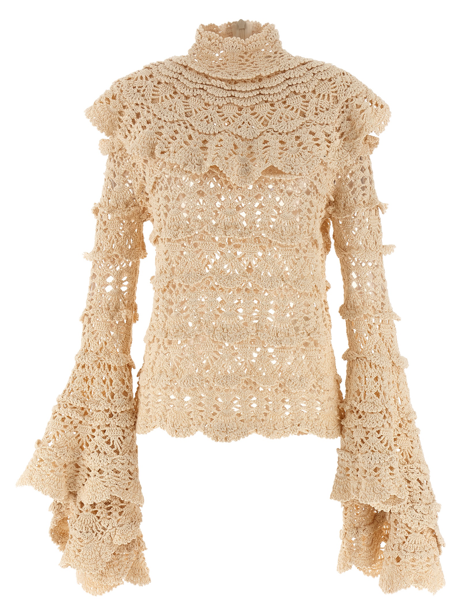 'Hypnotic Hand Crochet' sweater