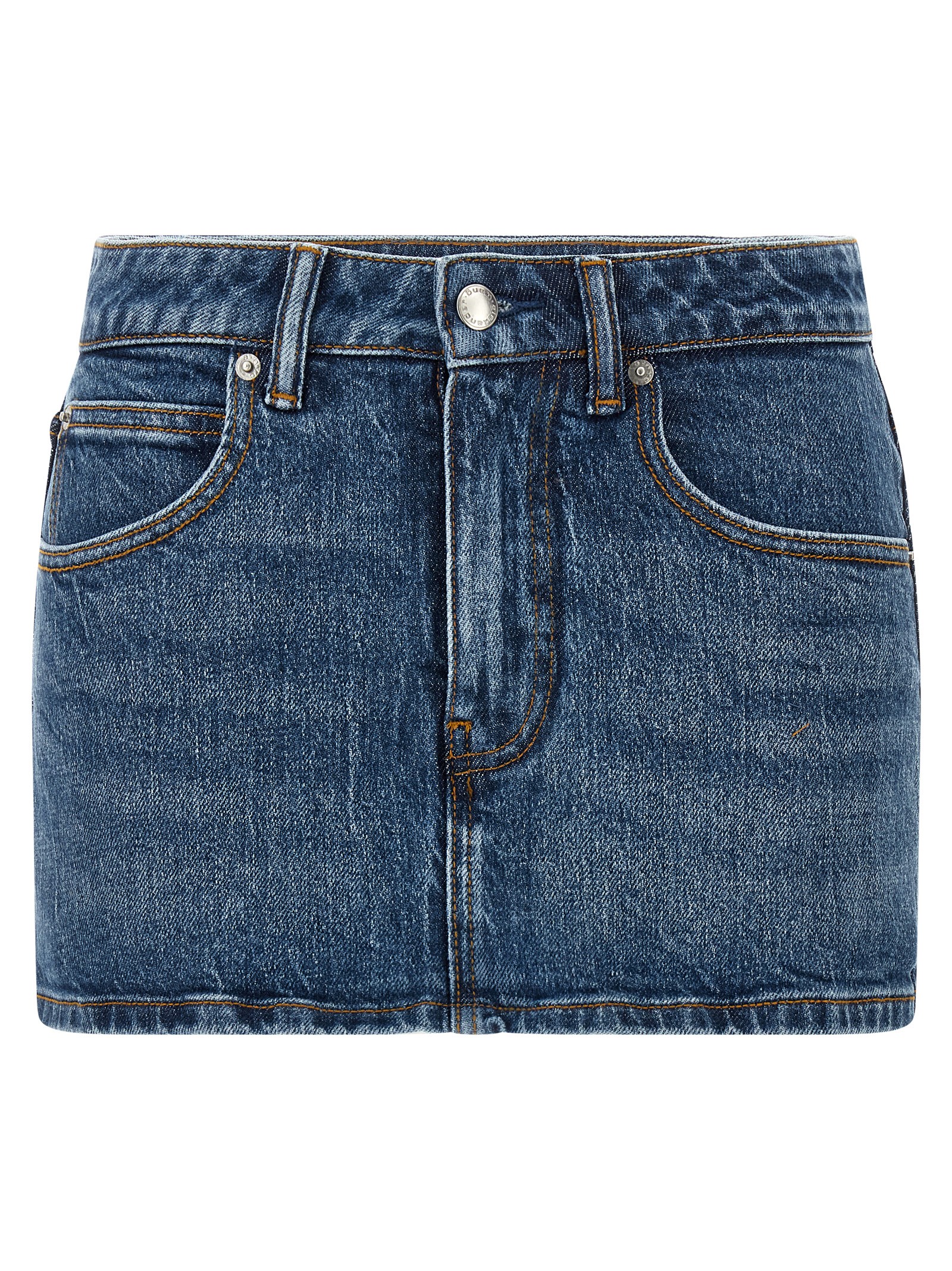 Denim skort