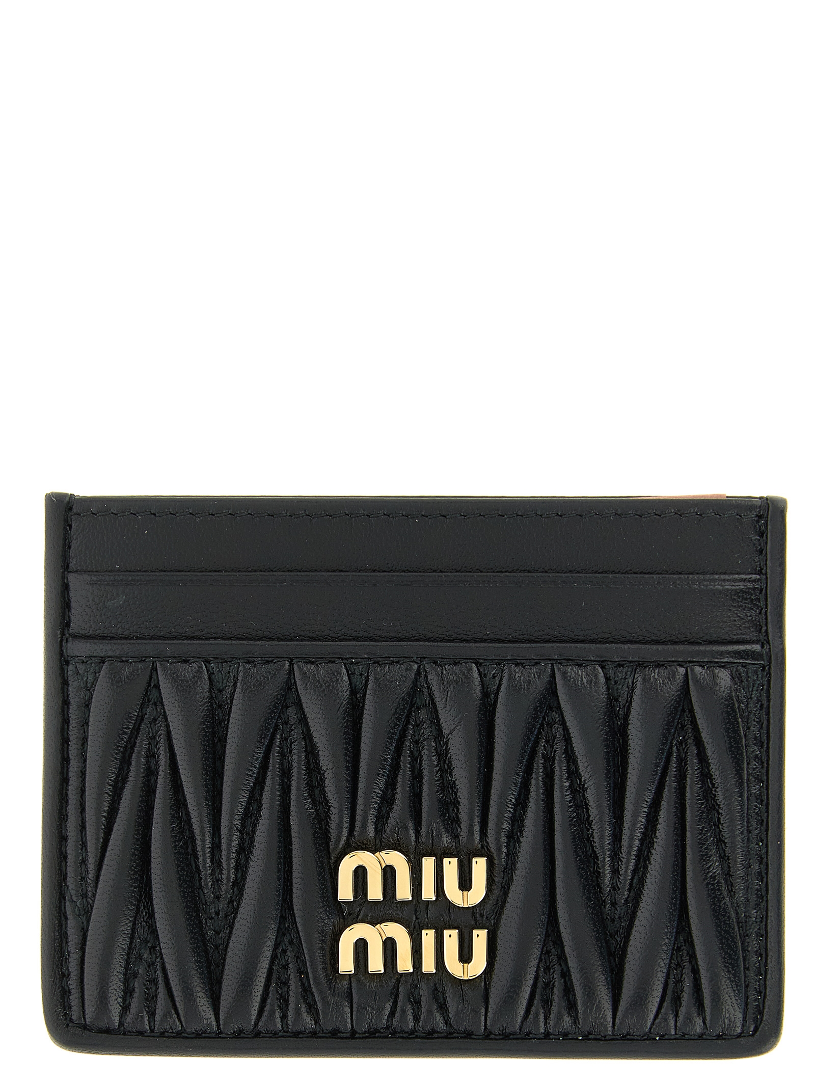 Matelassé nappa cardholder