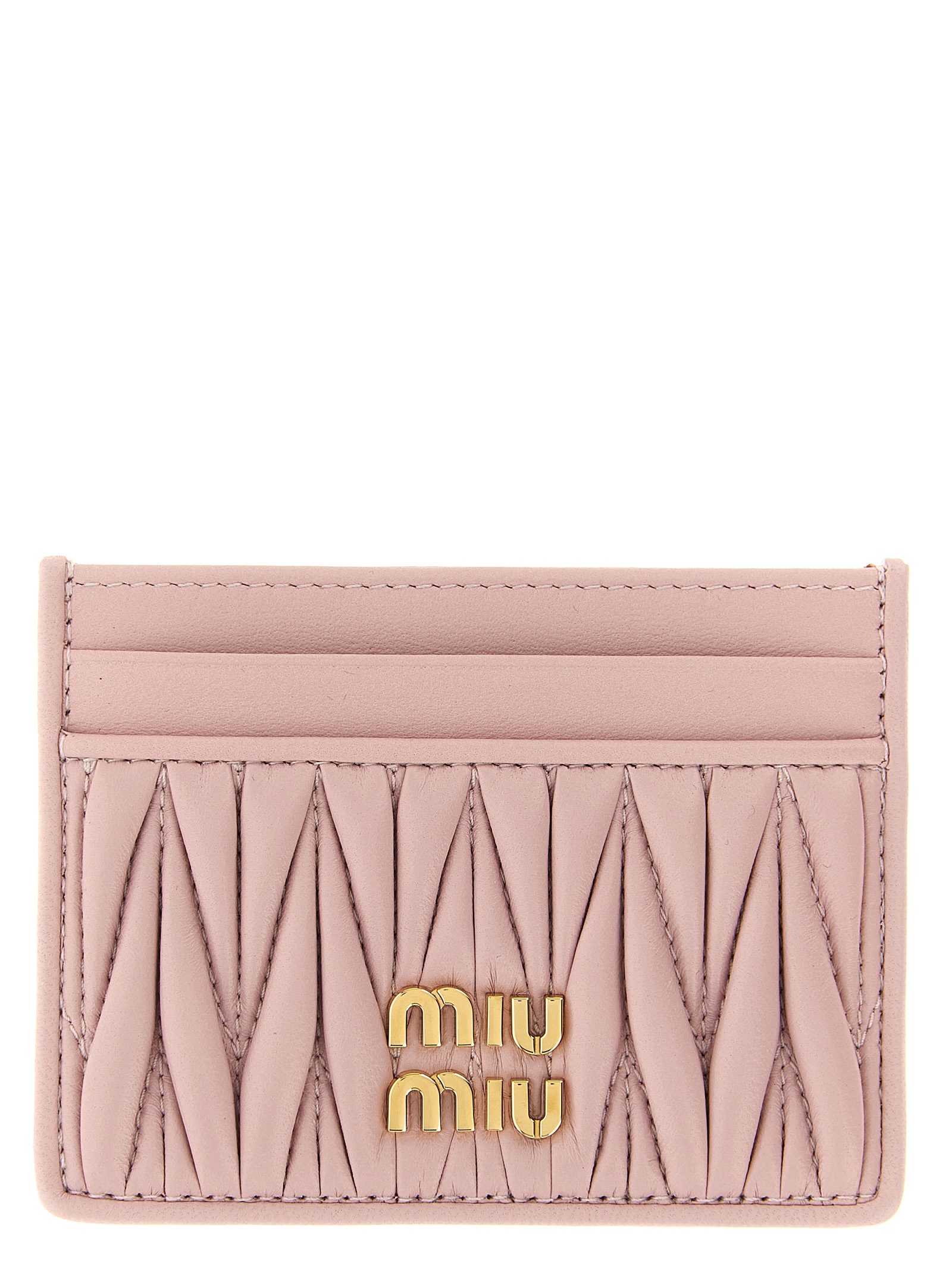 Matelassé nappa cardholder