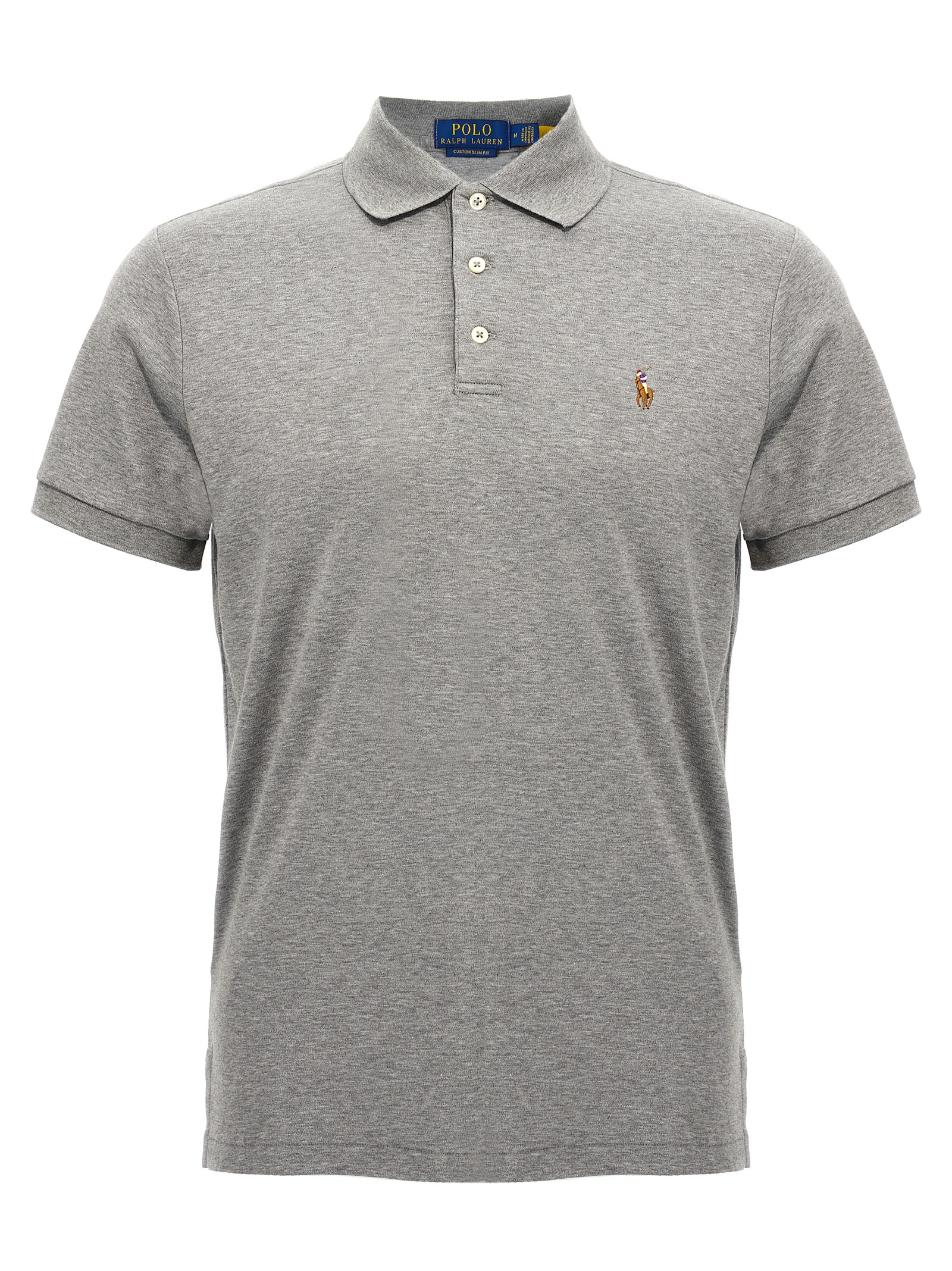 Logo embroidery polo shirt