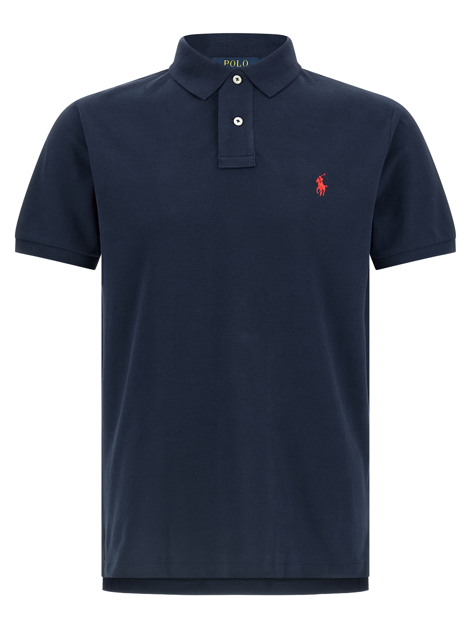 Logo embroidery polo shirt