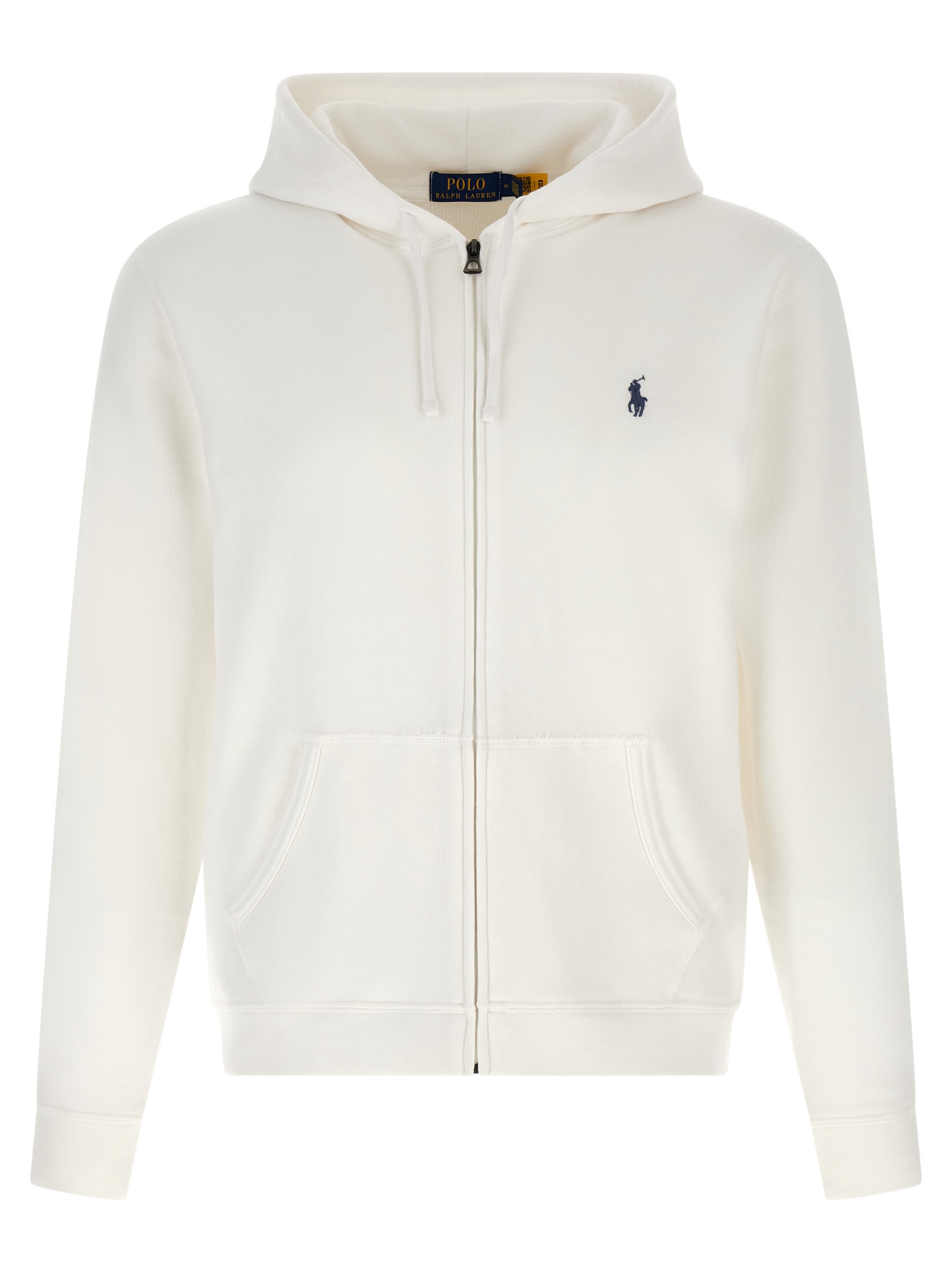 Loopback cotton hoodie