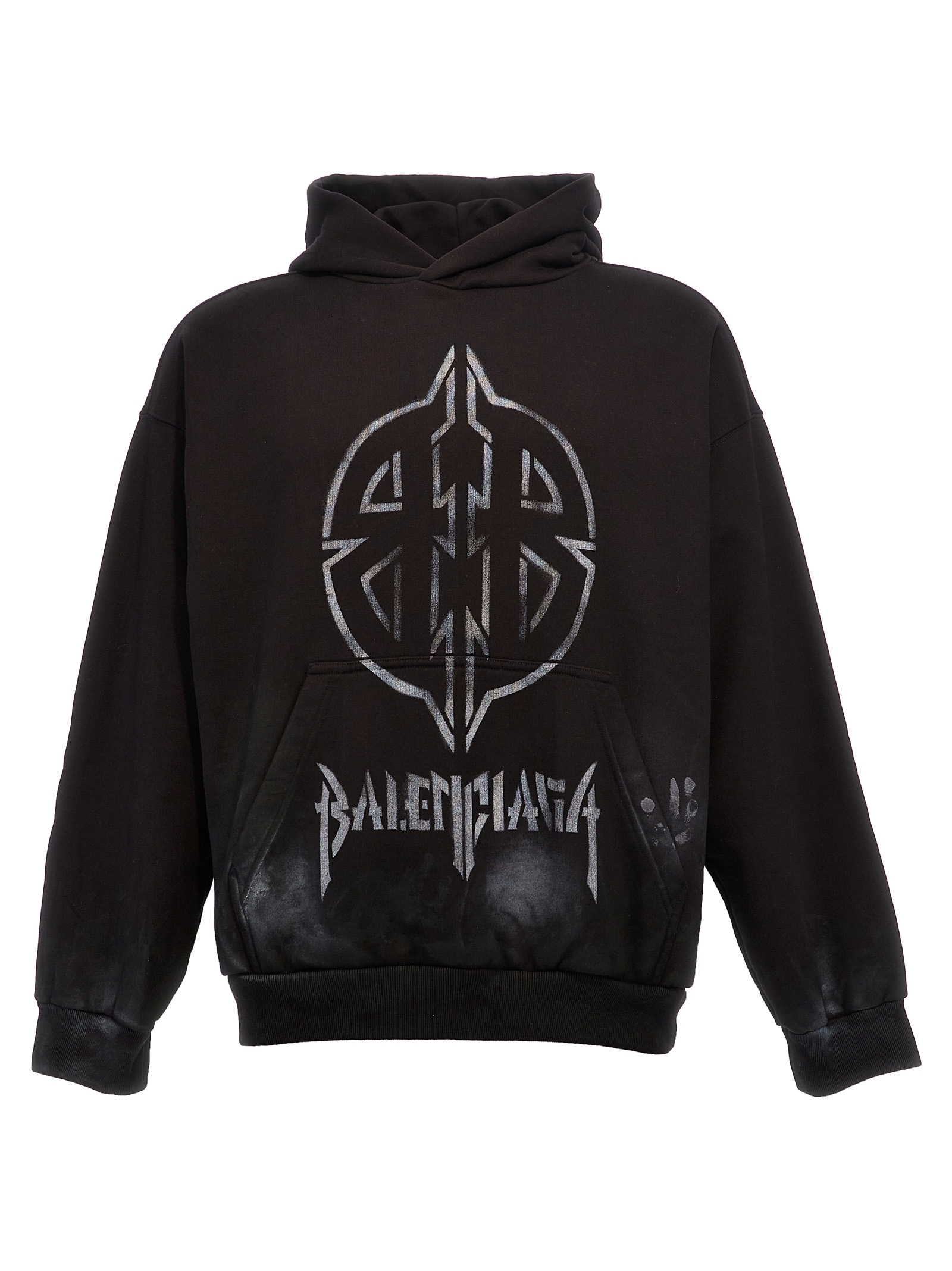 'Metal BB Stencil' hoodie