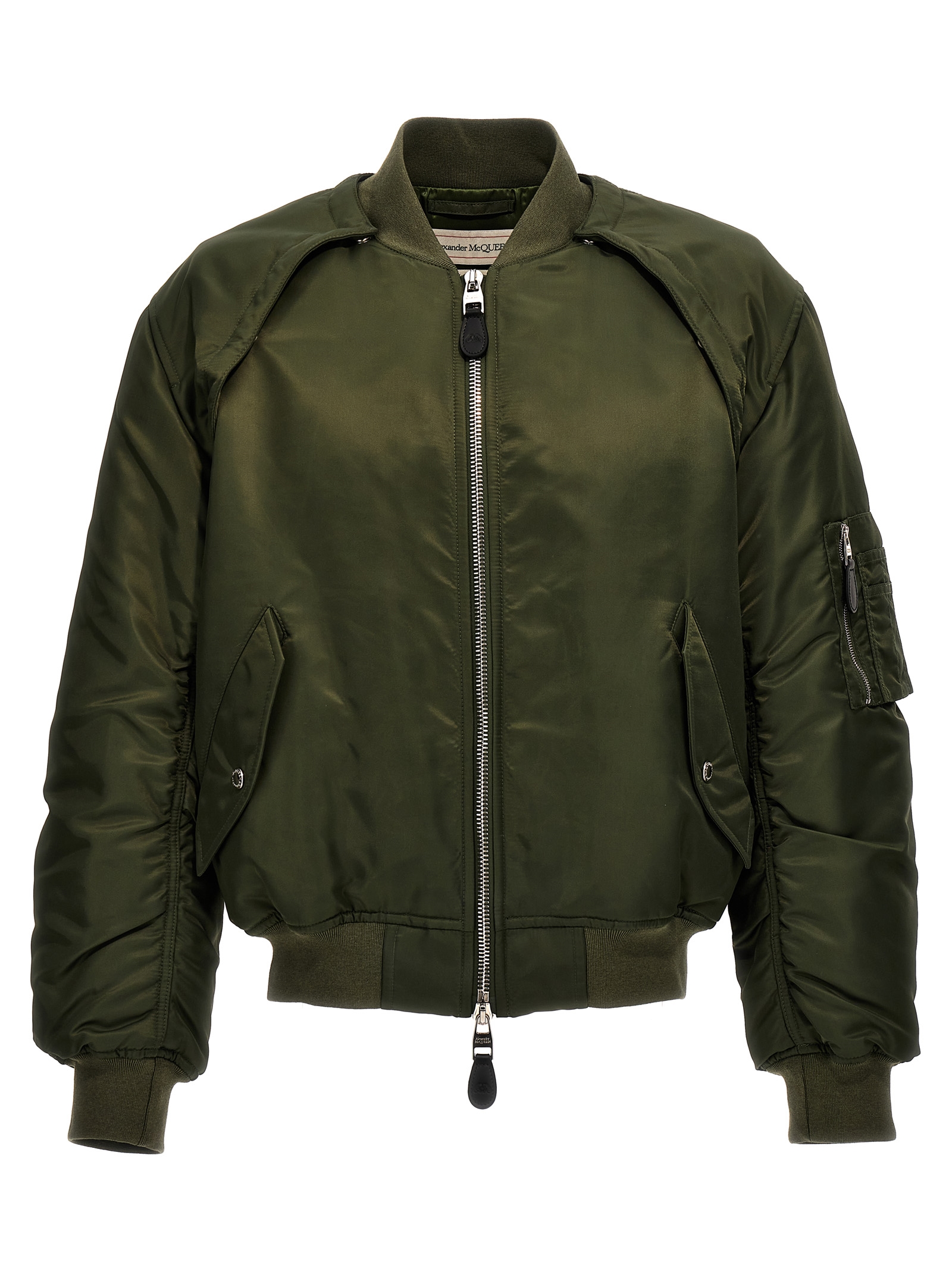 'Harness' bomber jacket