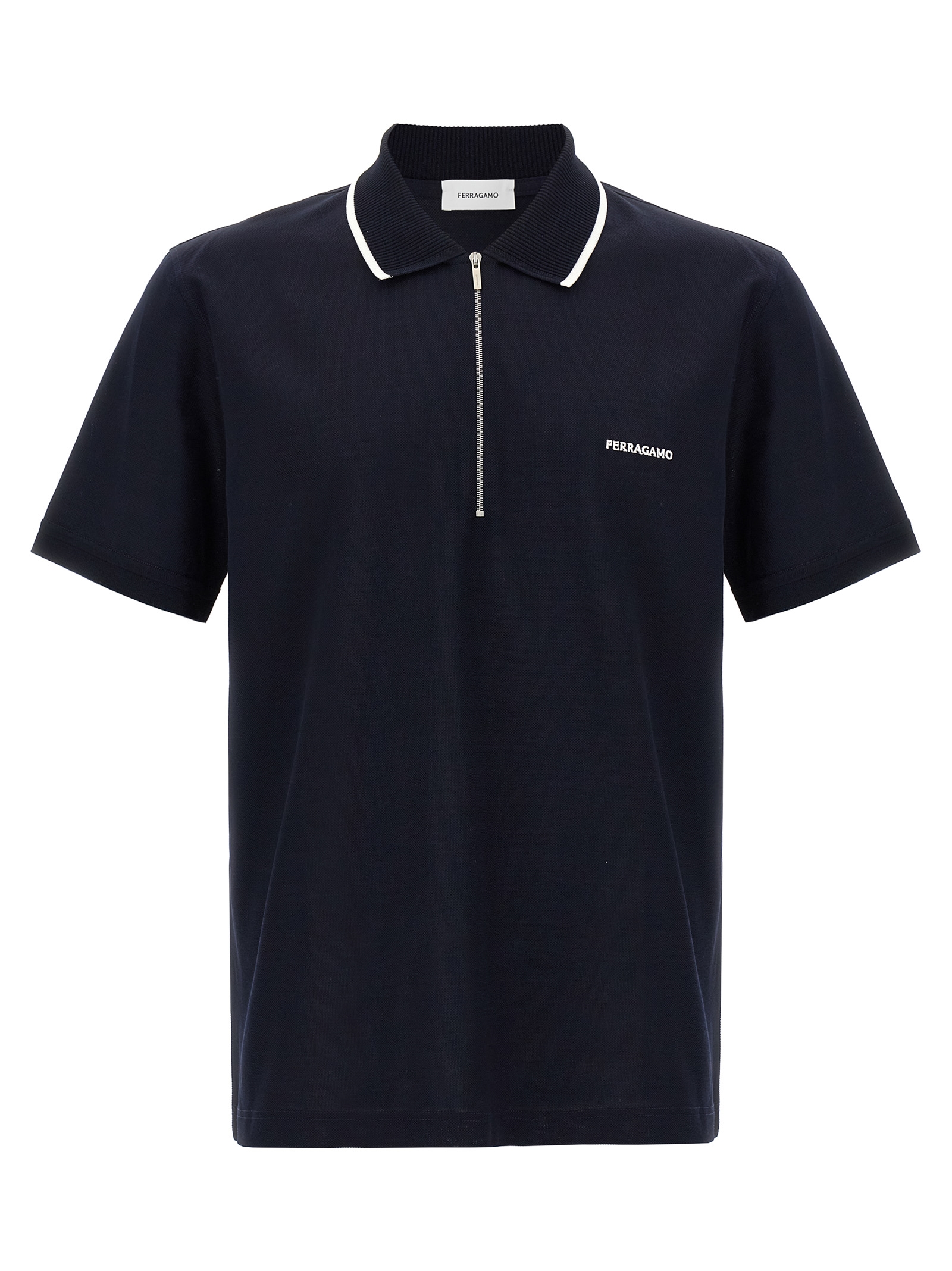 Logo embroidery polo shirt
