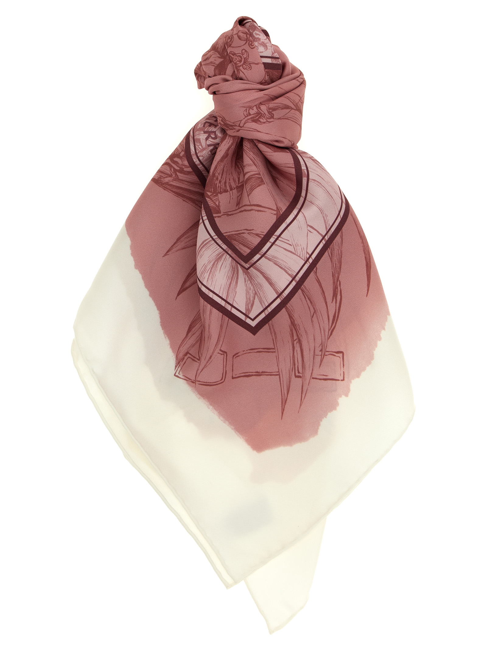 'Gravure' print scarf