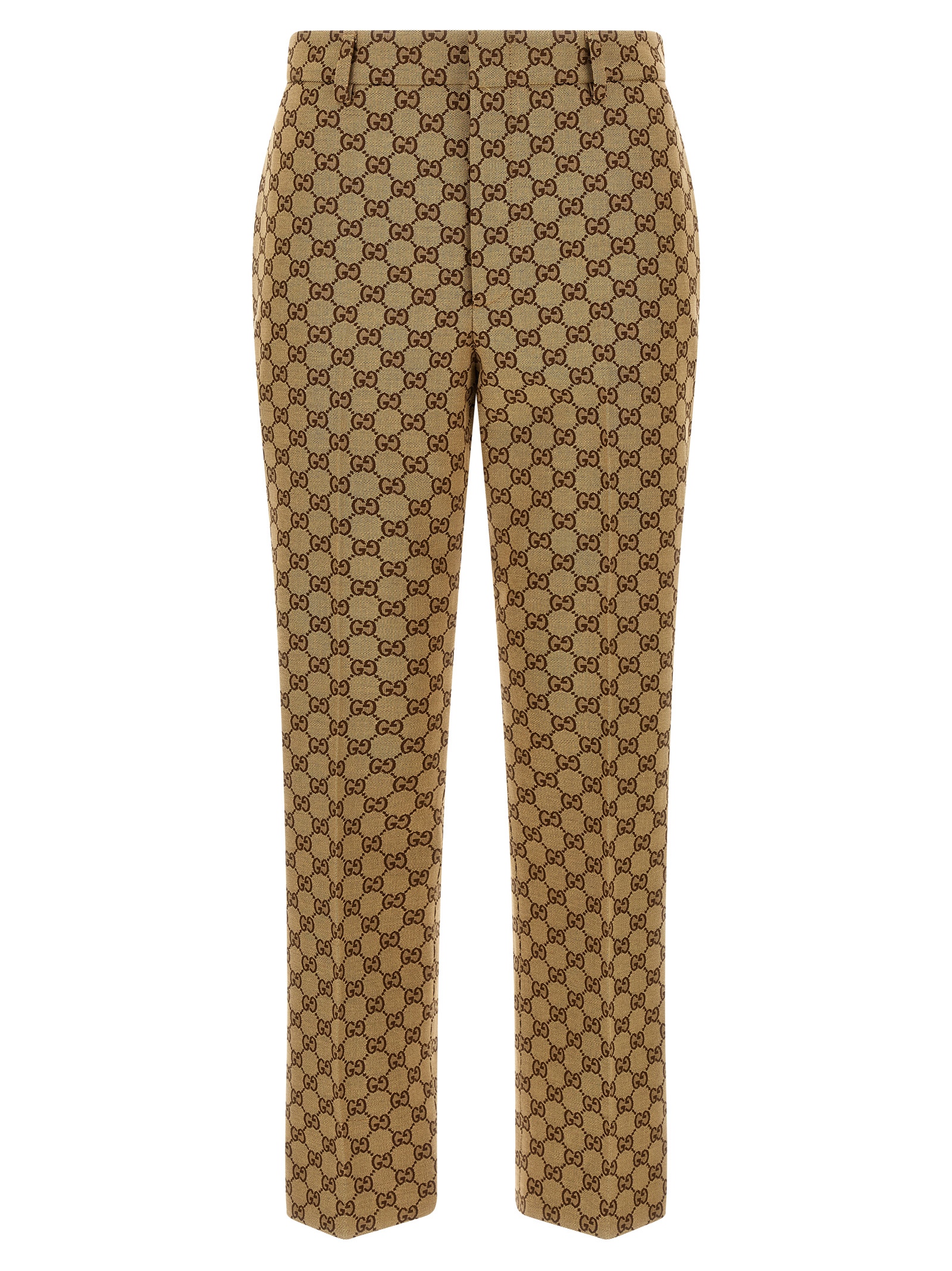 GG fabric trousers