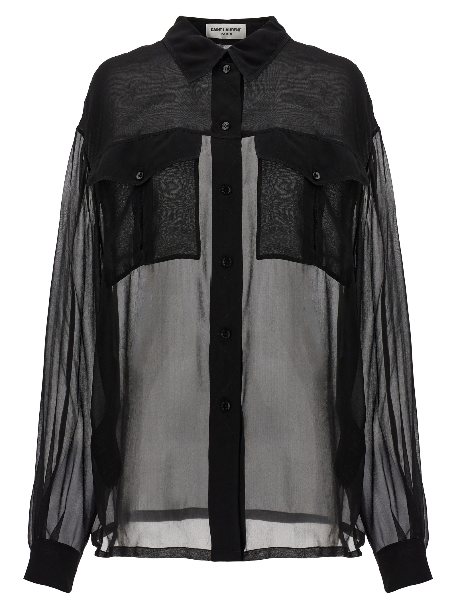 Silk muslin shirt