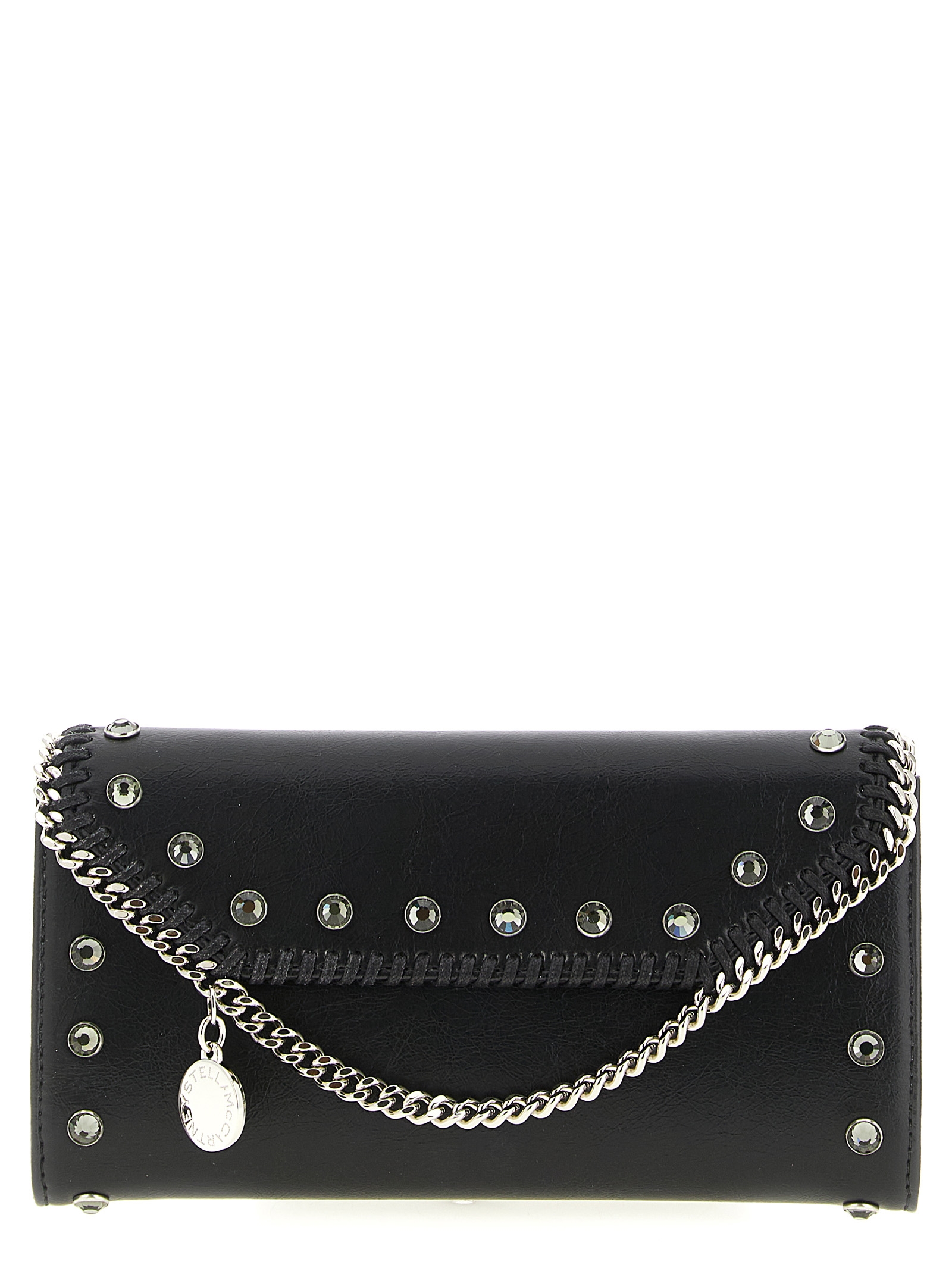 'Continental Falabella' wallet with chain