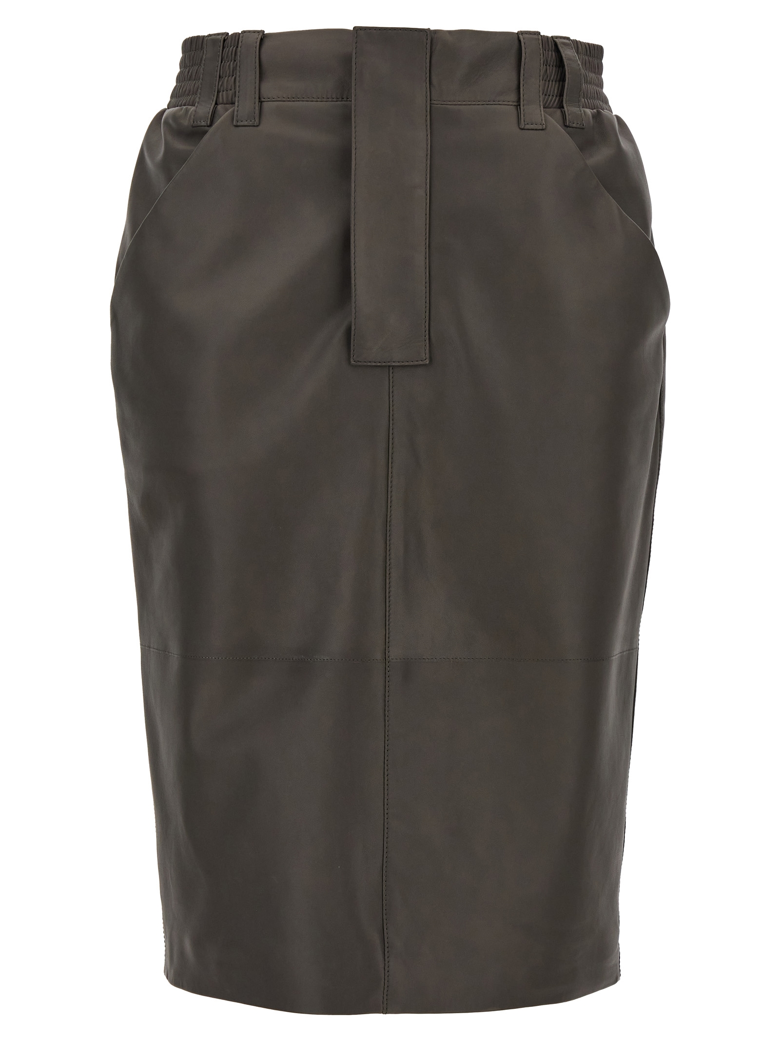 Leather skirt