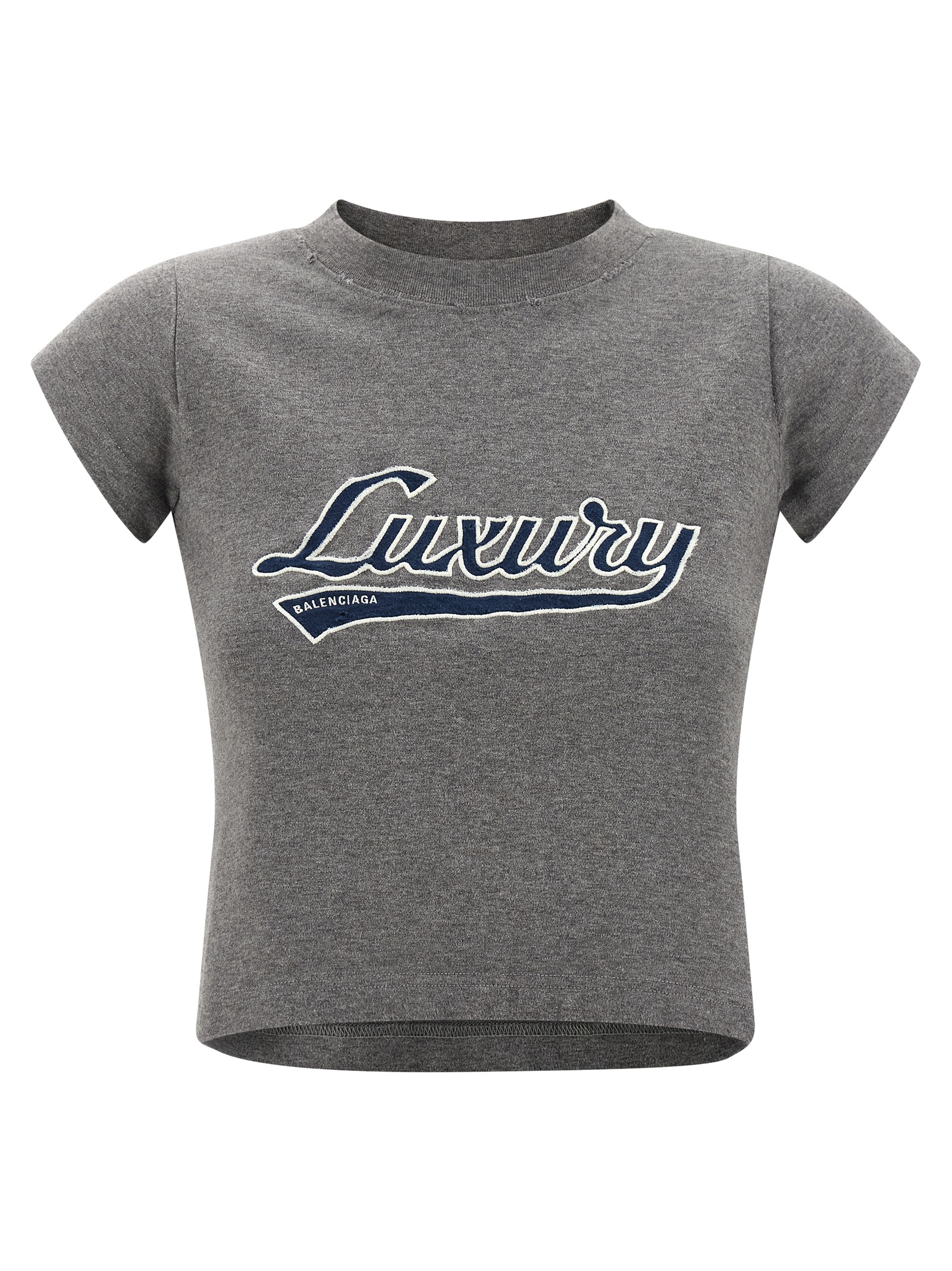 'Shrunk Luxury Script' T-shirt