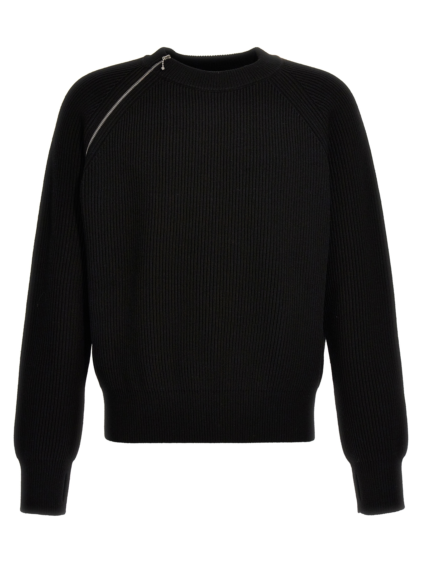 Zip detail sweater