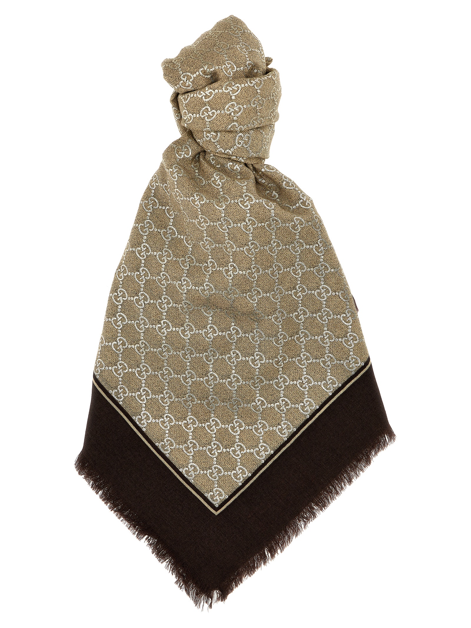 GG lamé scarf