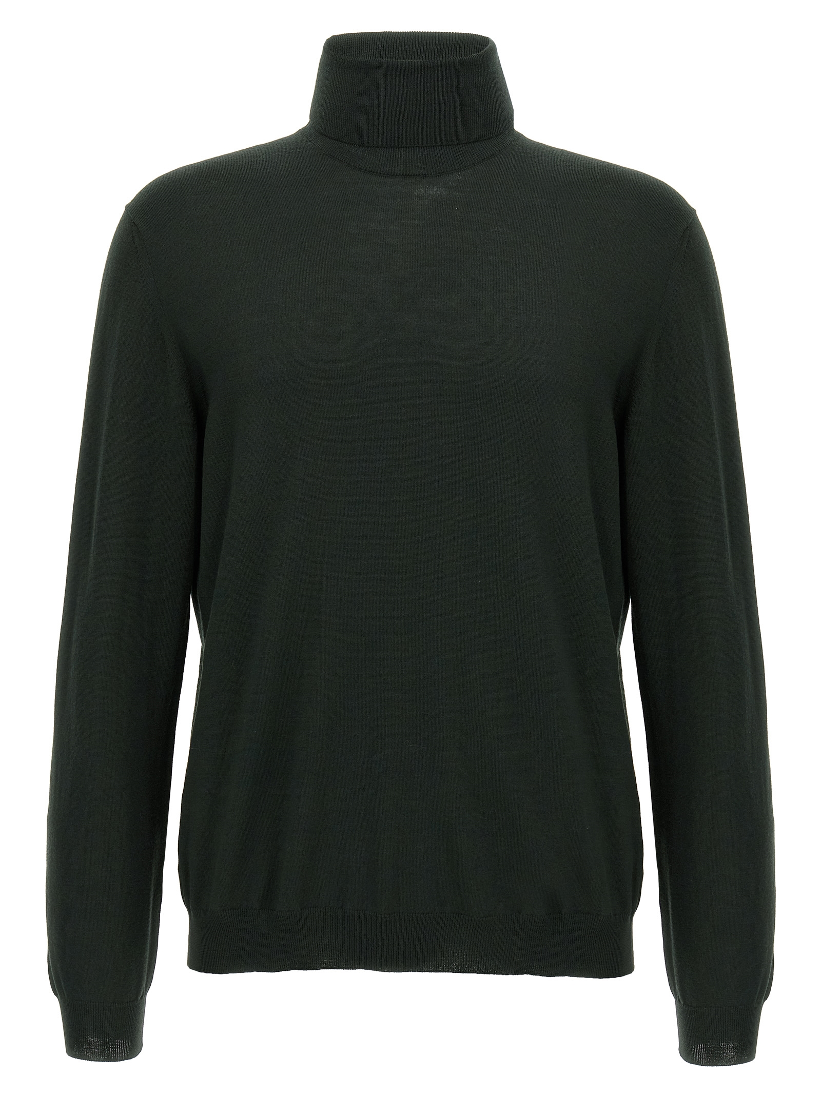 Wool turtleneck sweater