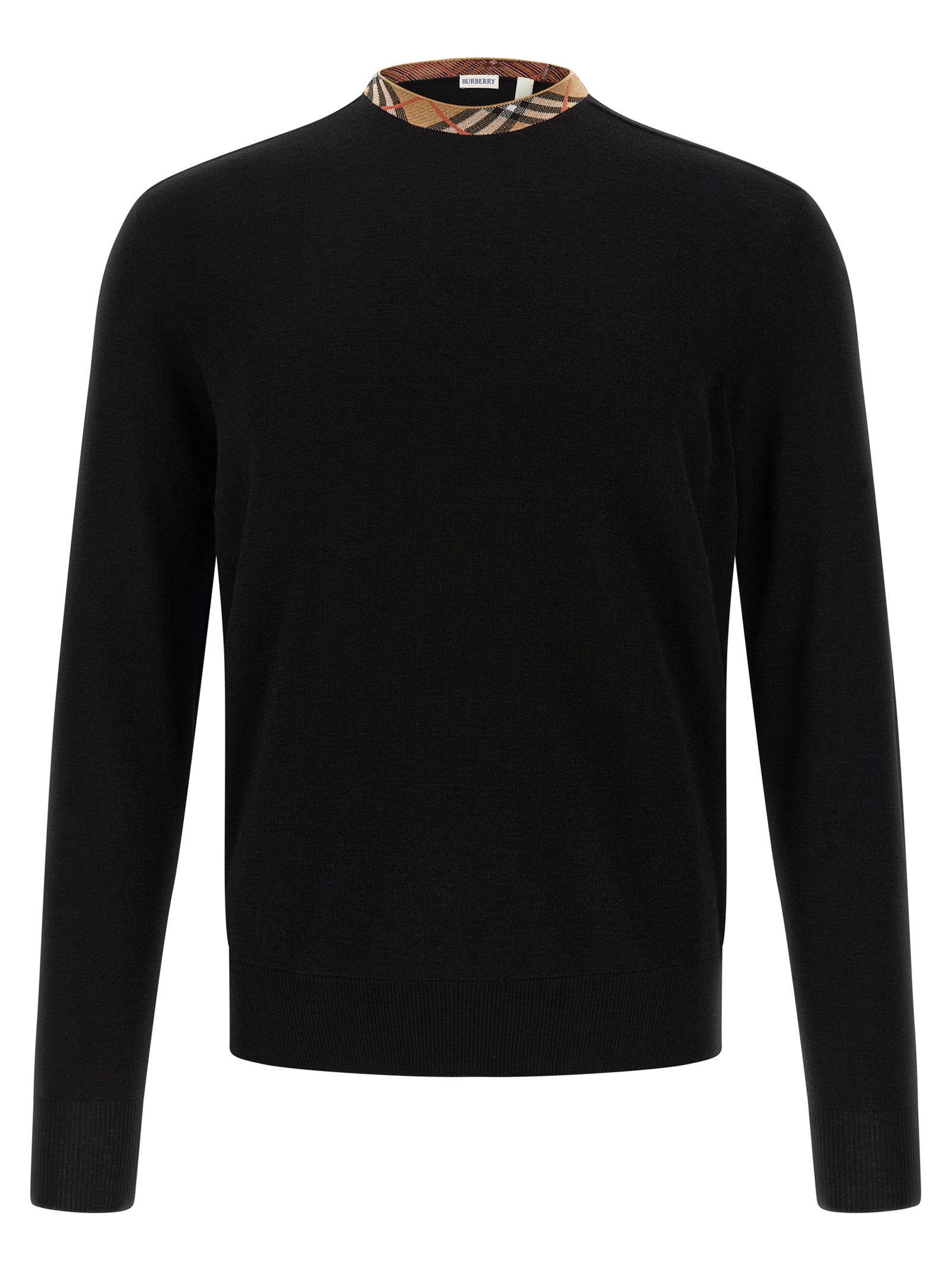 'Check' sweater