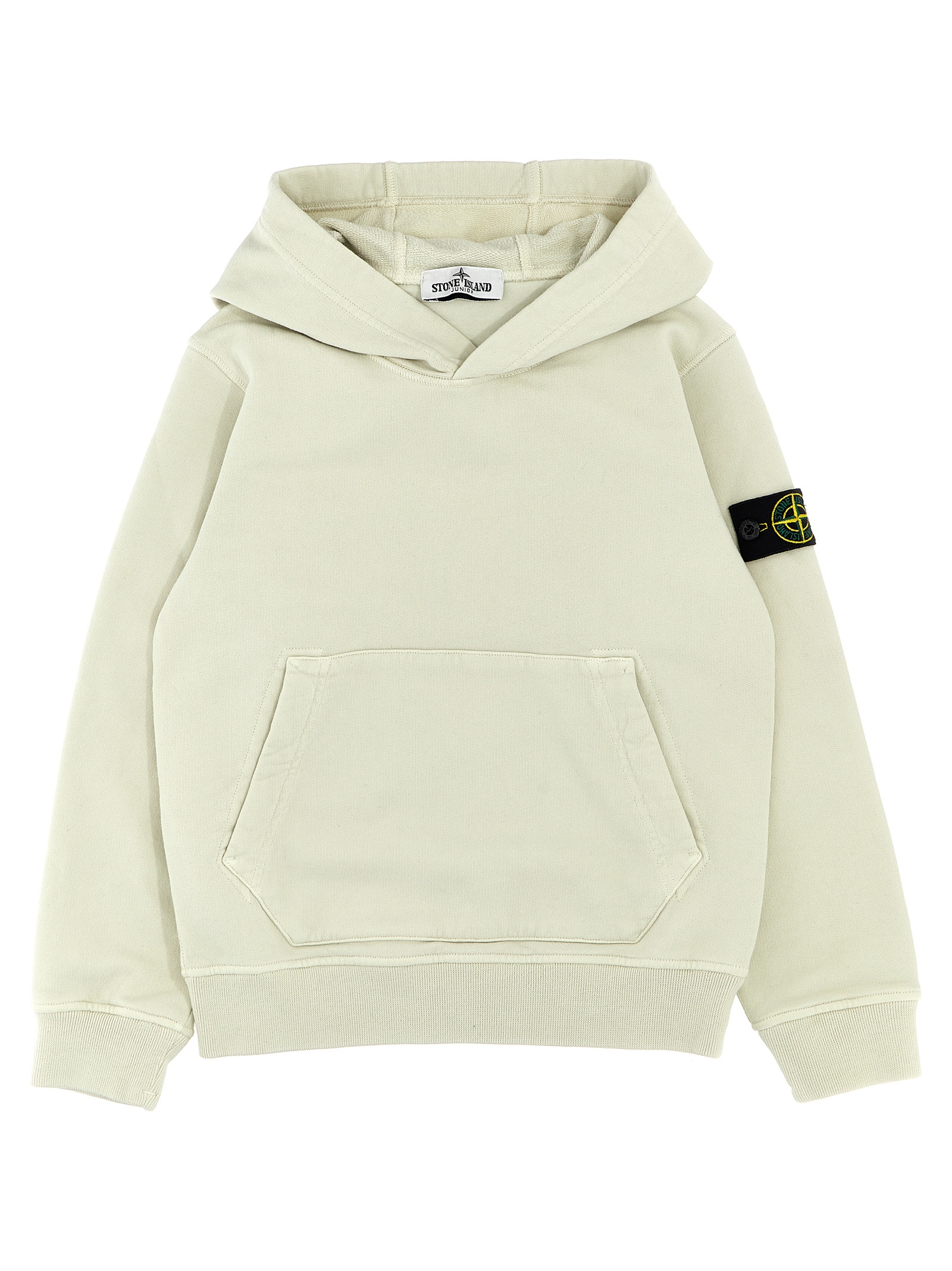 Logo patch hoodie