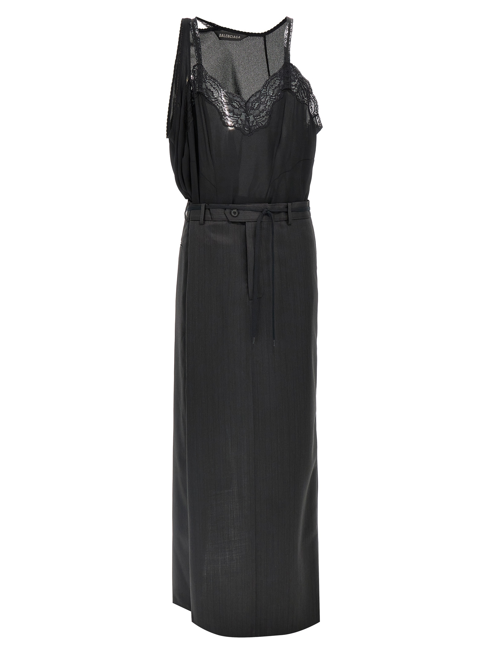 'Patched Slip' dress