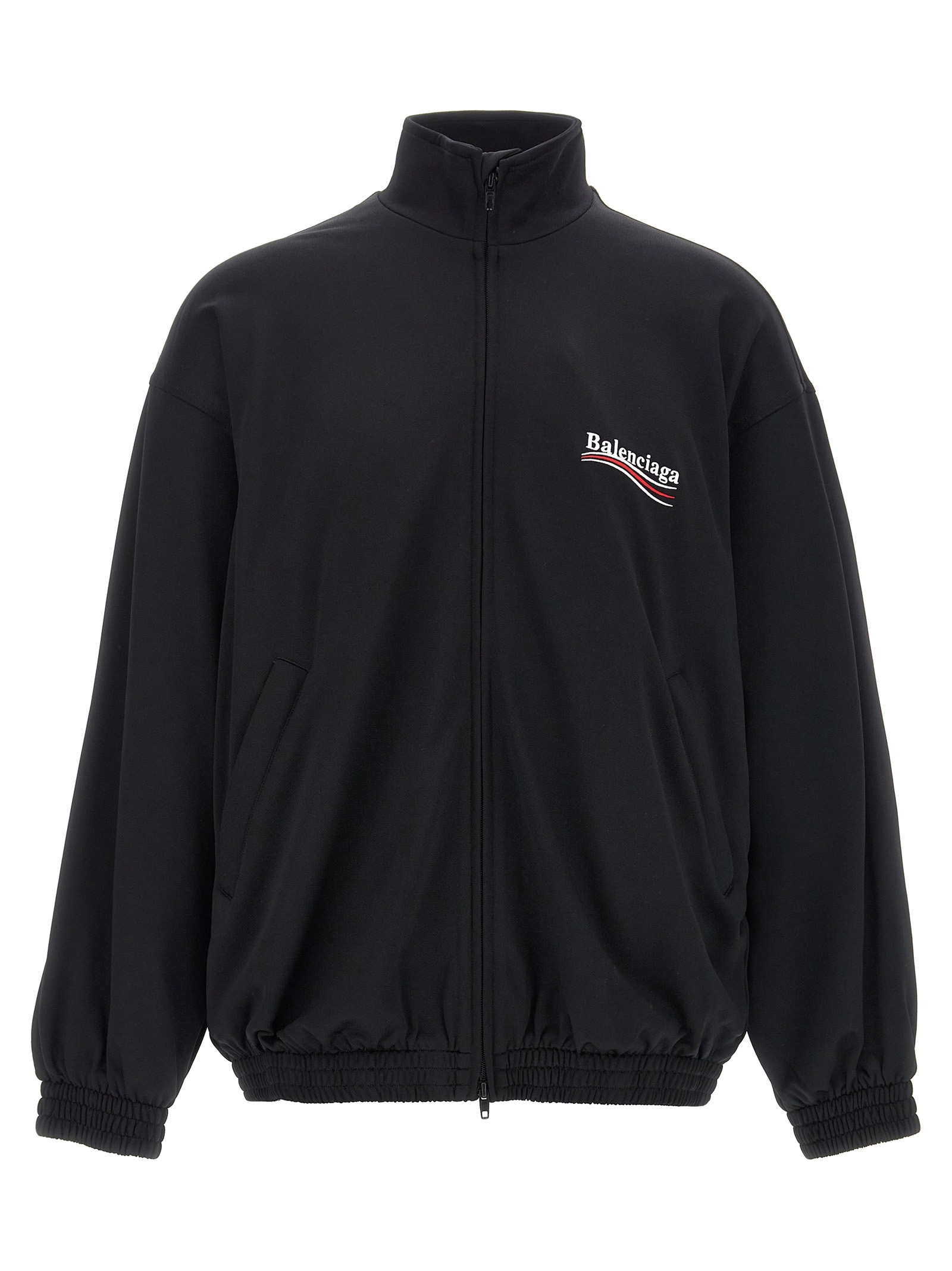 Logo embroidery sweatshirt