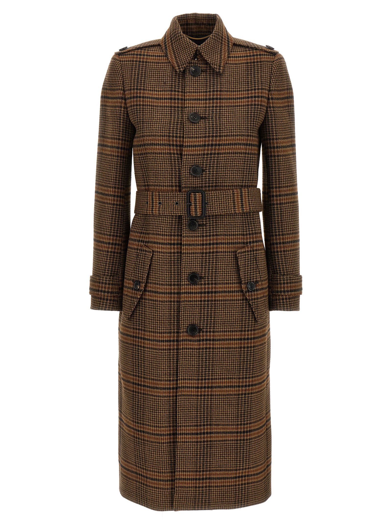 Prince of Wales Wool coat