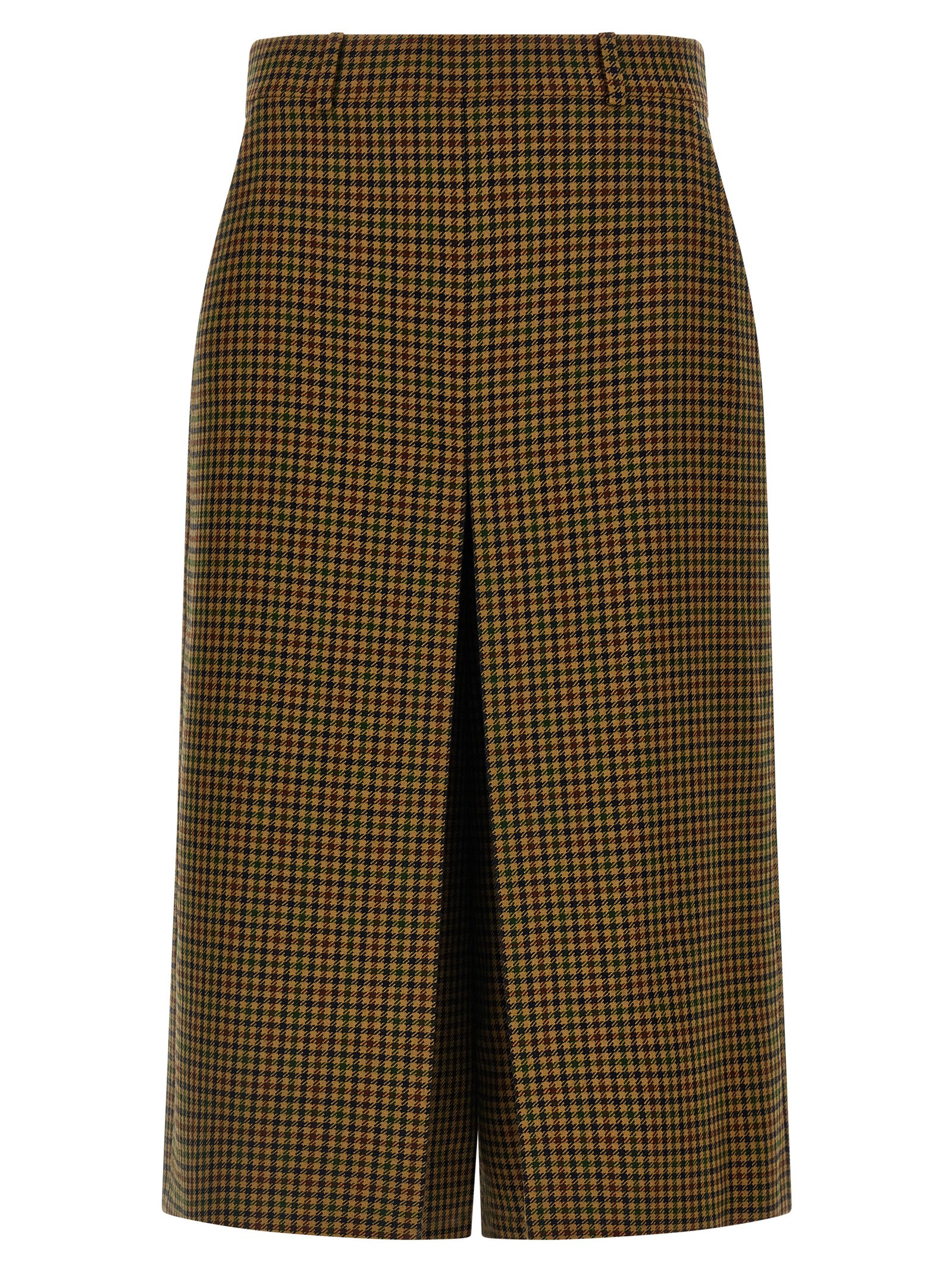 Pied de Poule pant skirt
