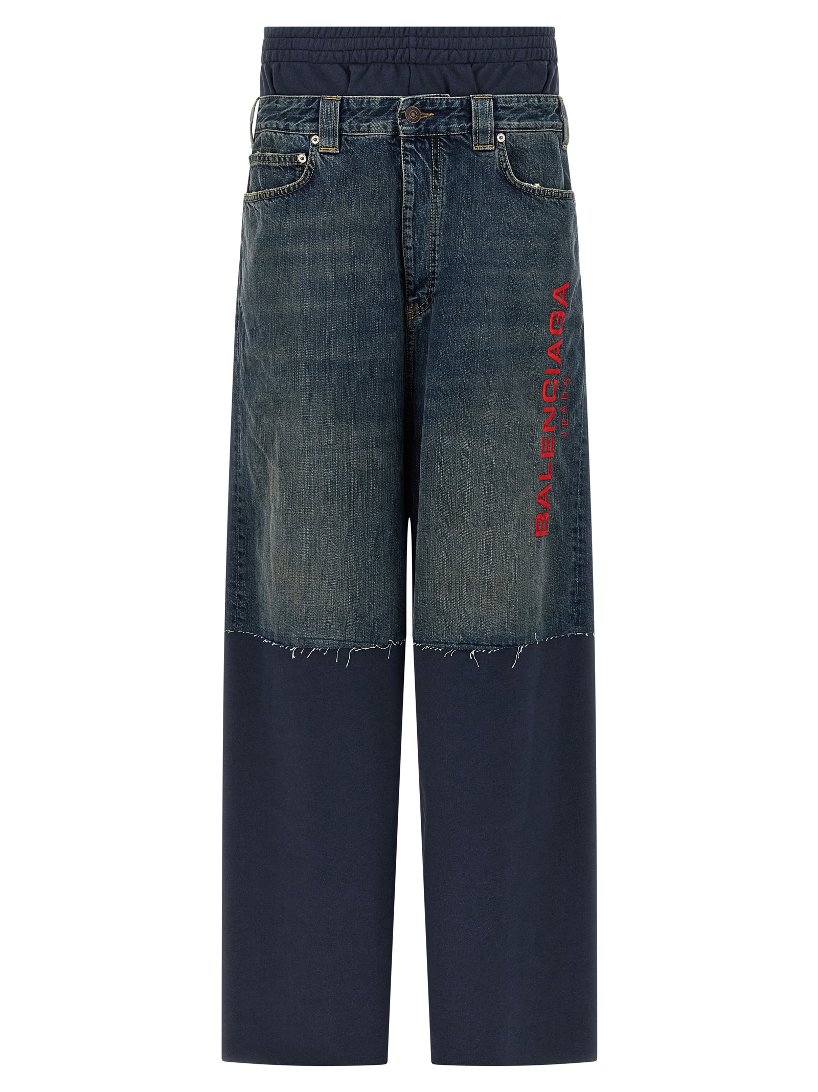 Jeans insert joggers