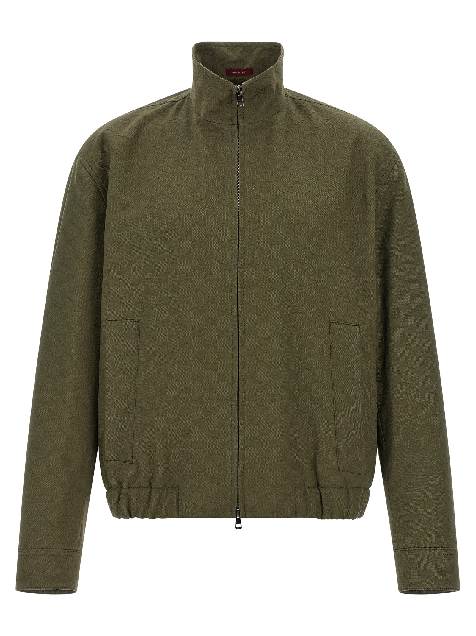GG fabric bomber jacket