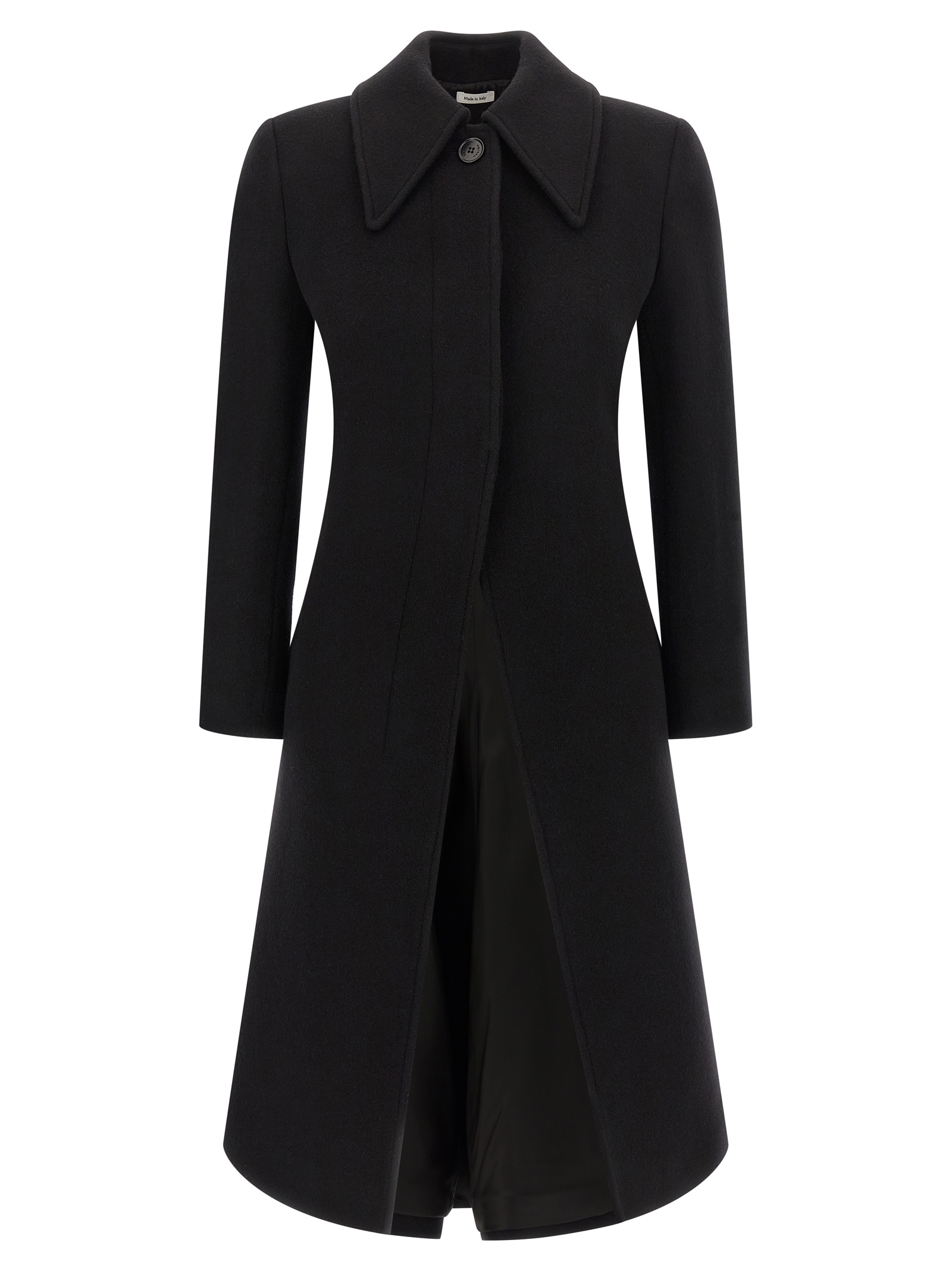 Wool and cashmere coat