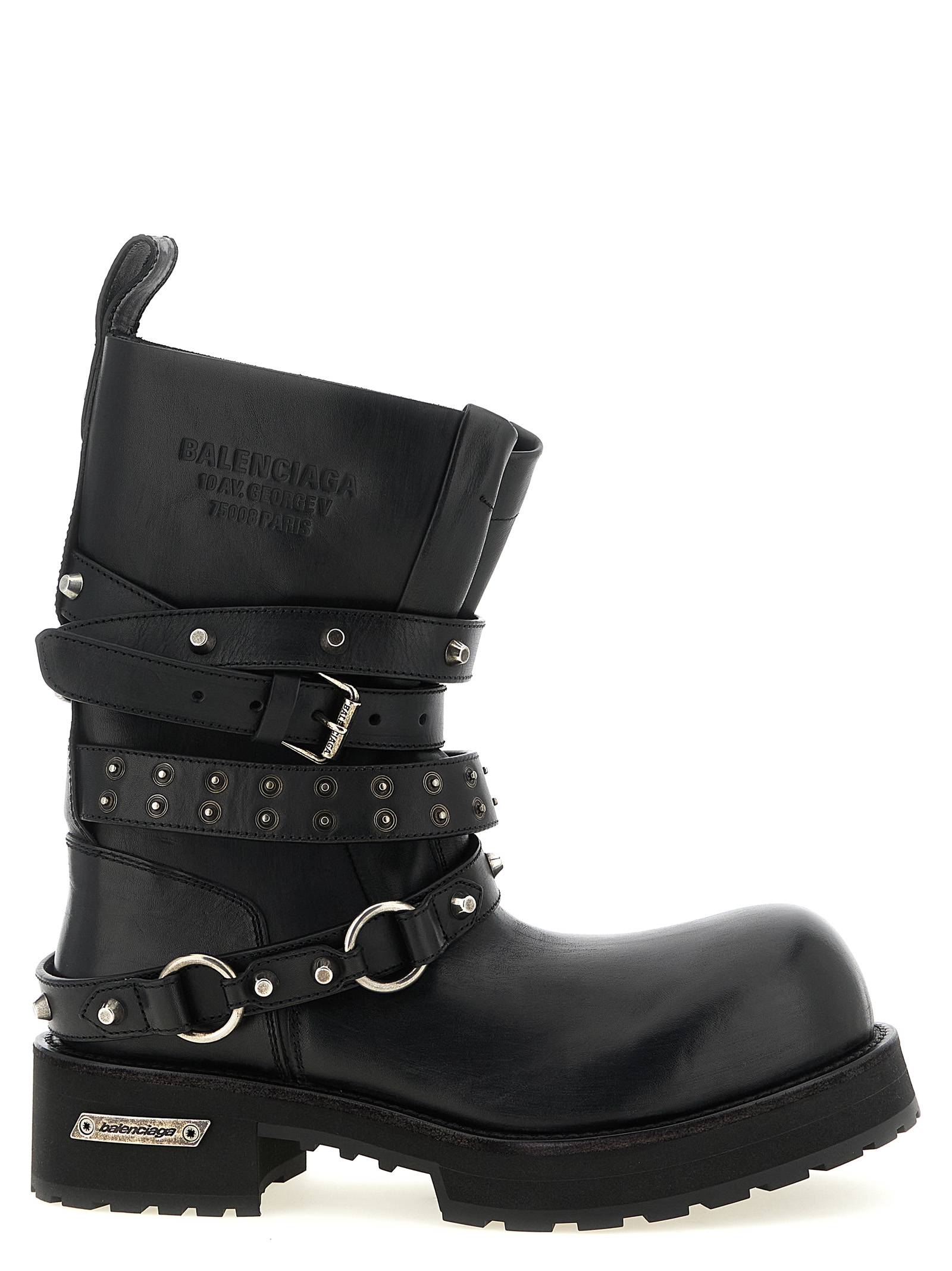 'Venom City' ankle boots