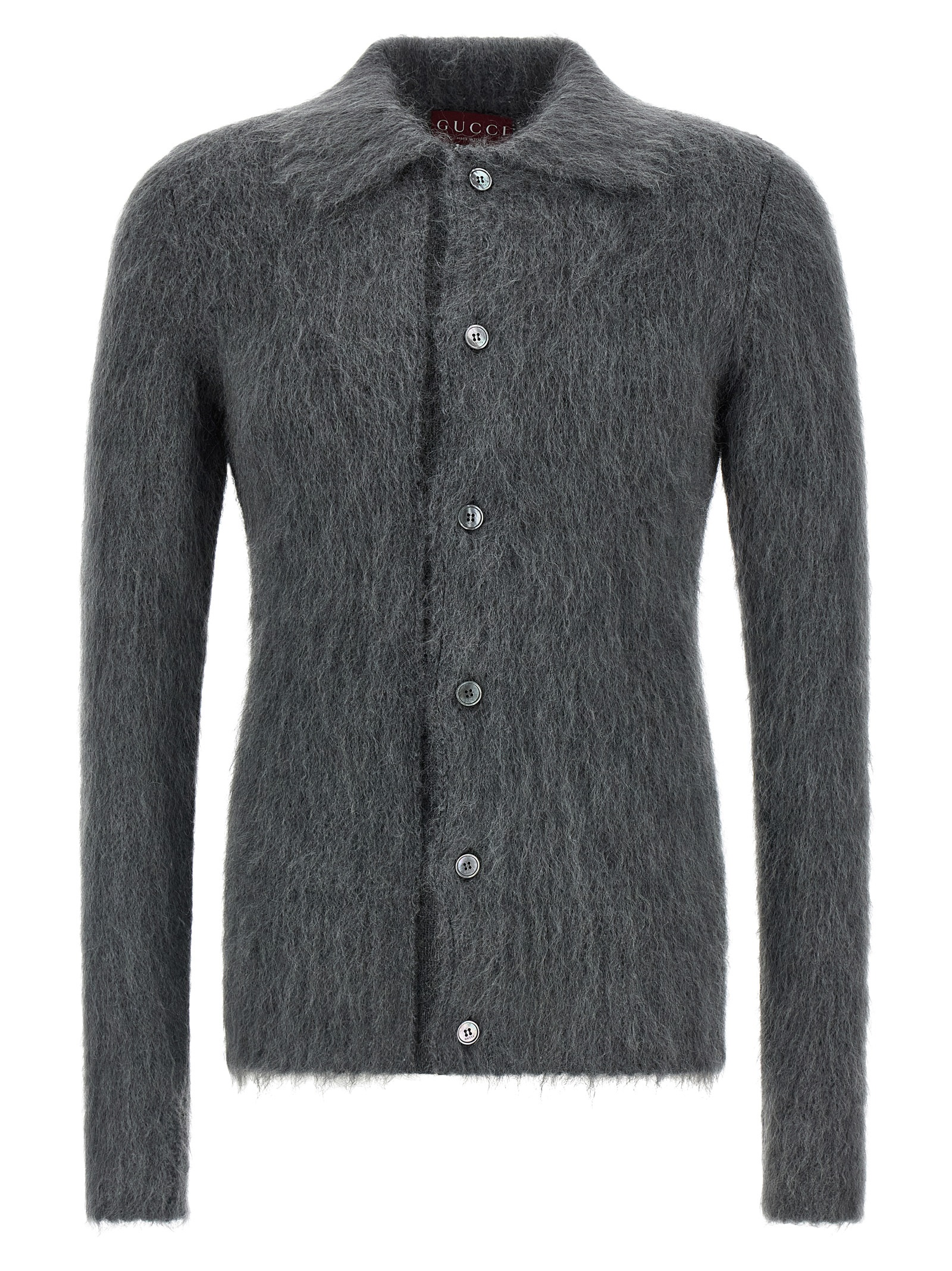 Mohair wool cardigan