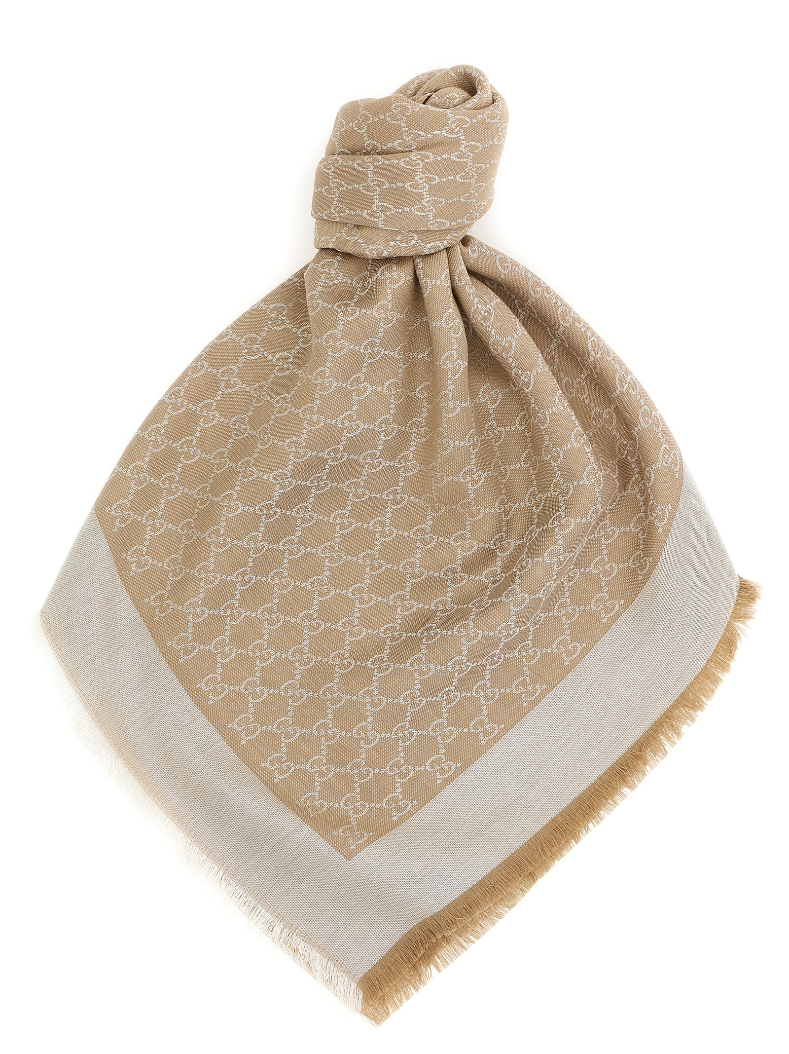 Wool and silk shawl GG