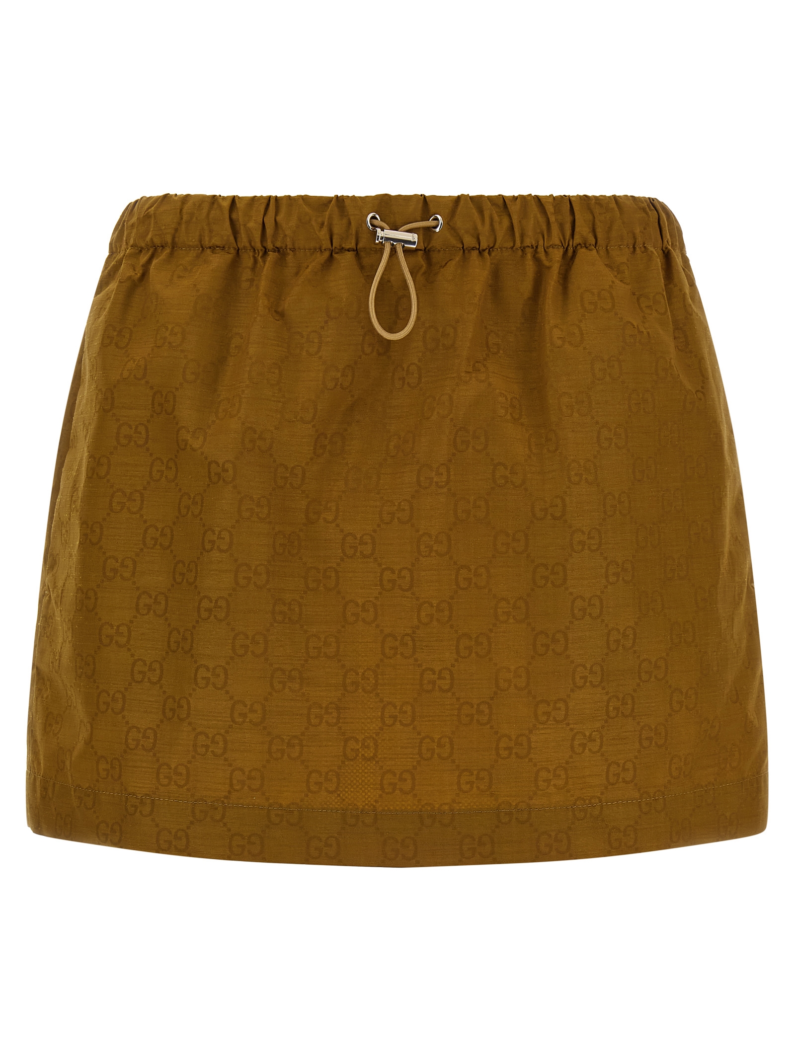 'GG' canvas skirt