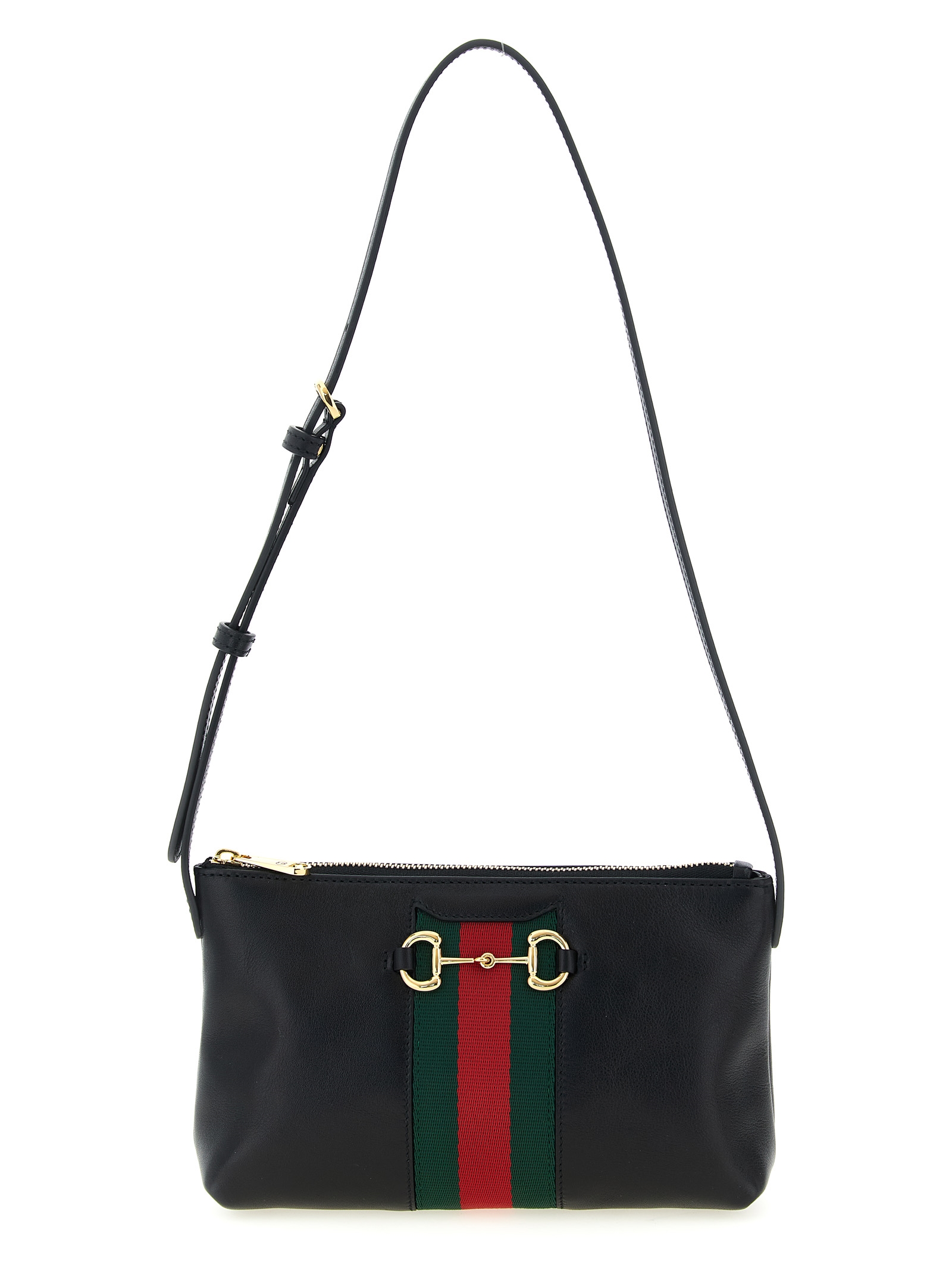 'Gucci Horsebit Web' shoulder bag