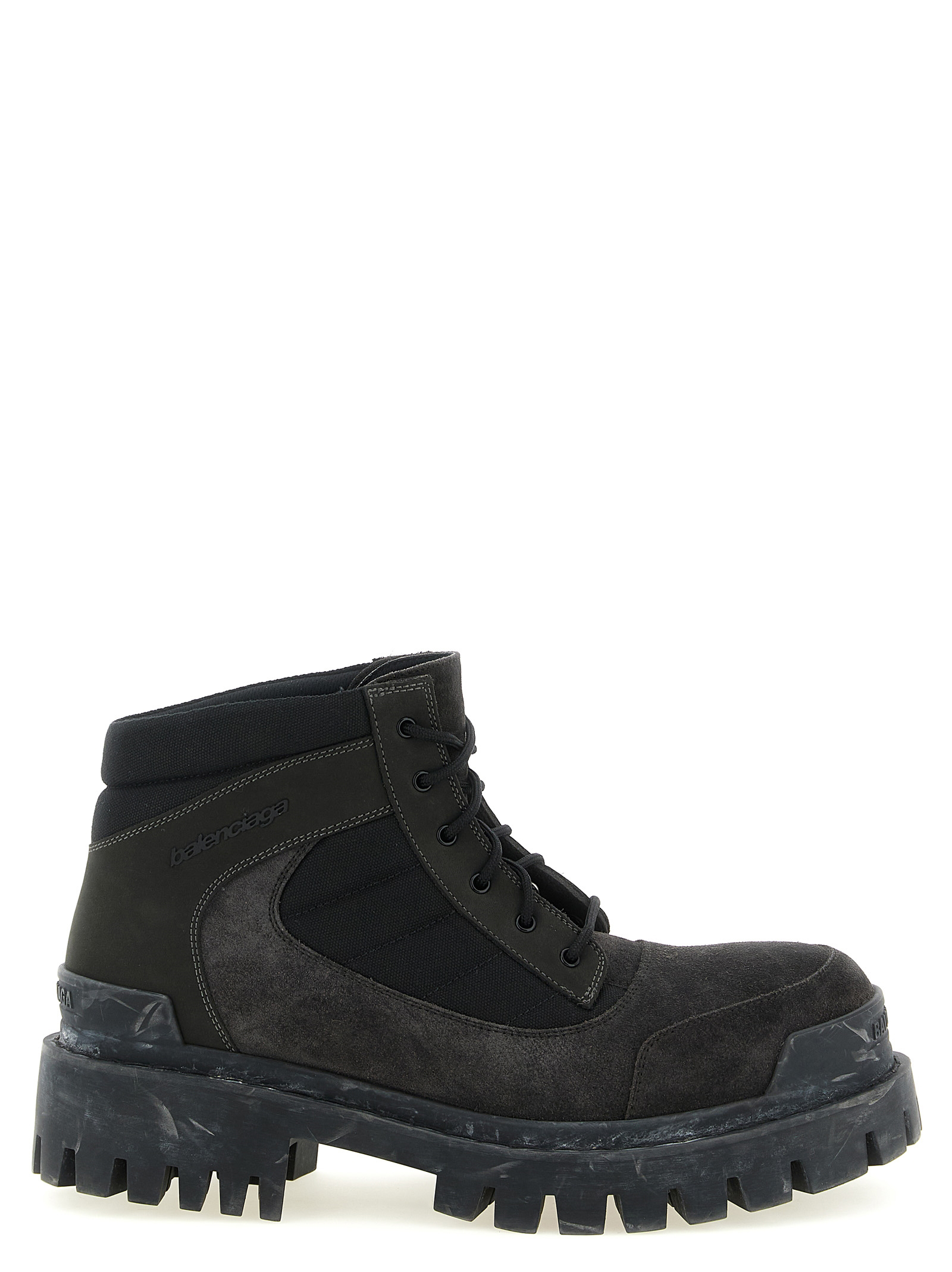 'Combat Strike' ankle boots