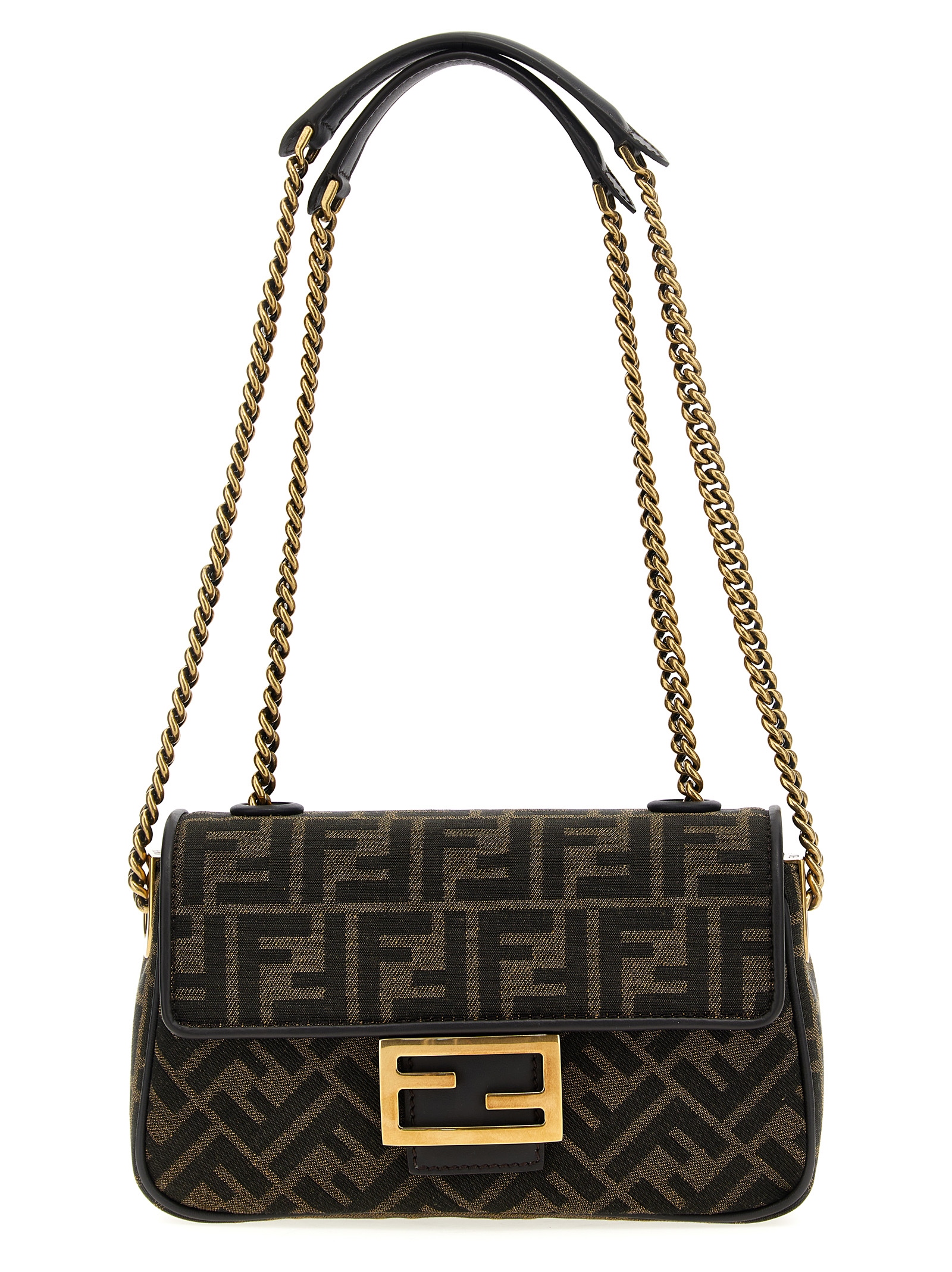 'Baguette Chain Midi' shoulder bag