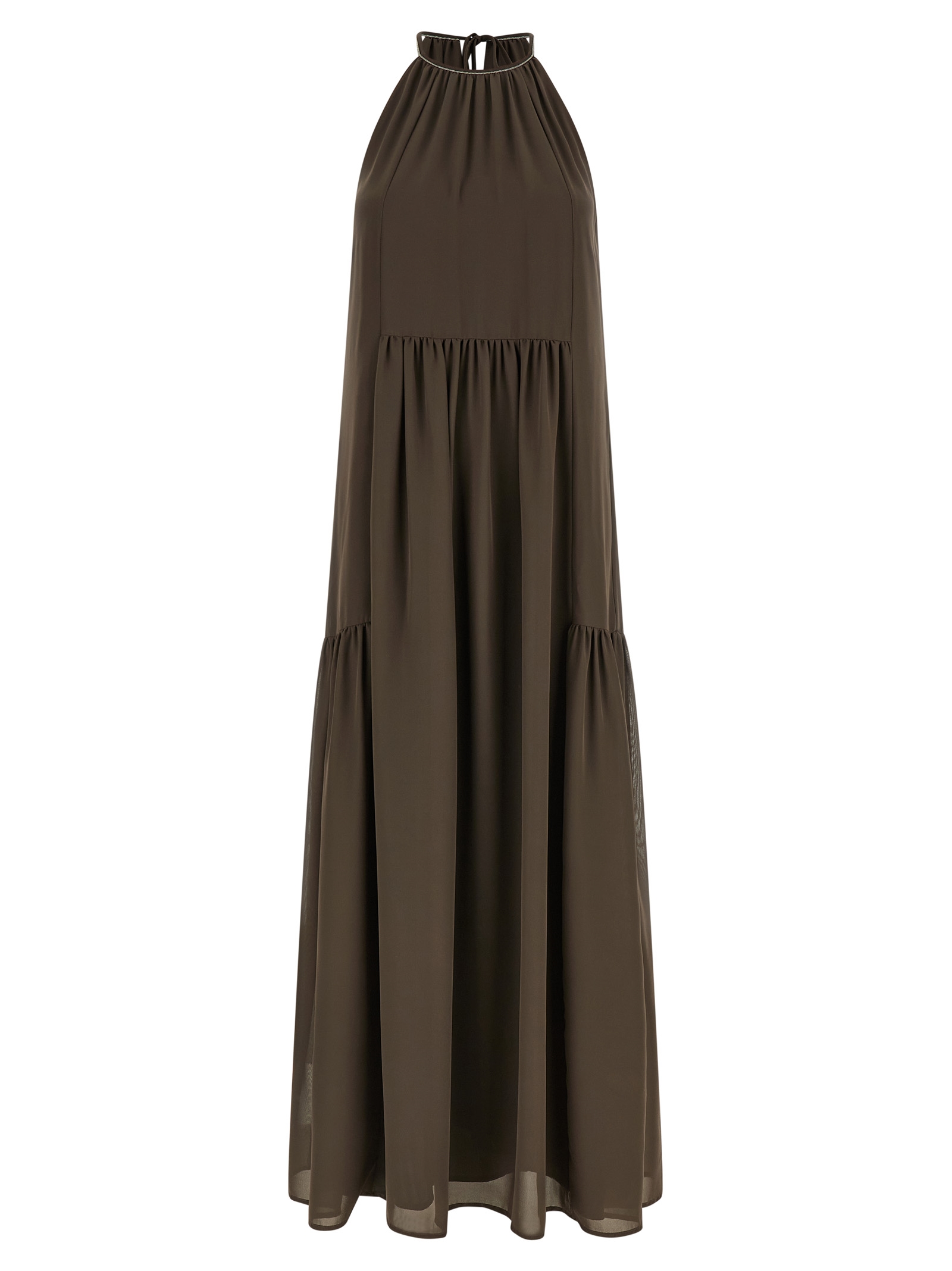 'Punto Luce' georgette dress