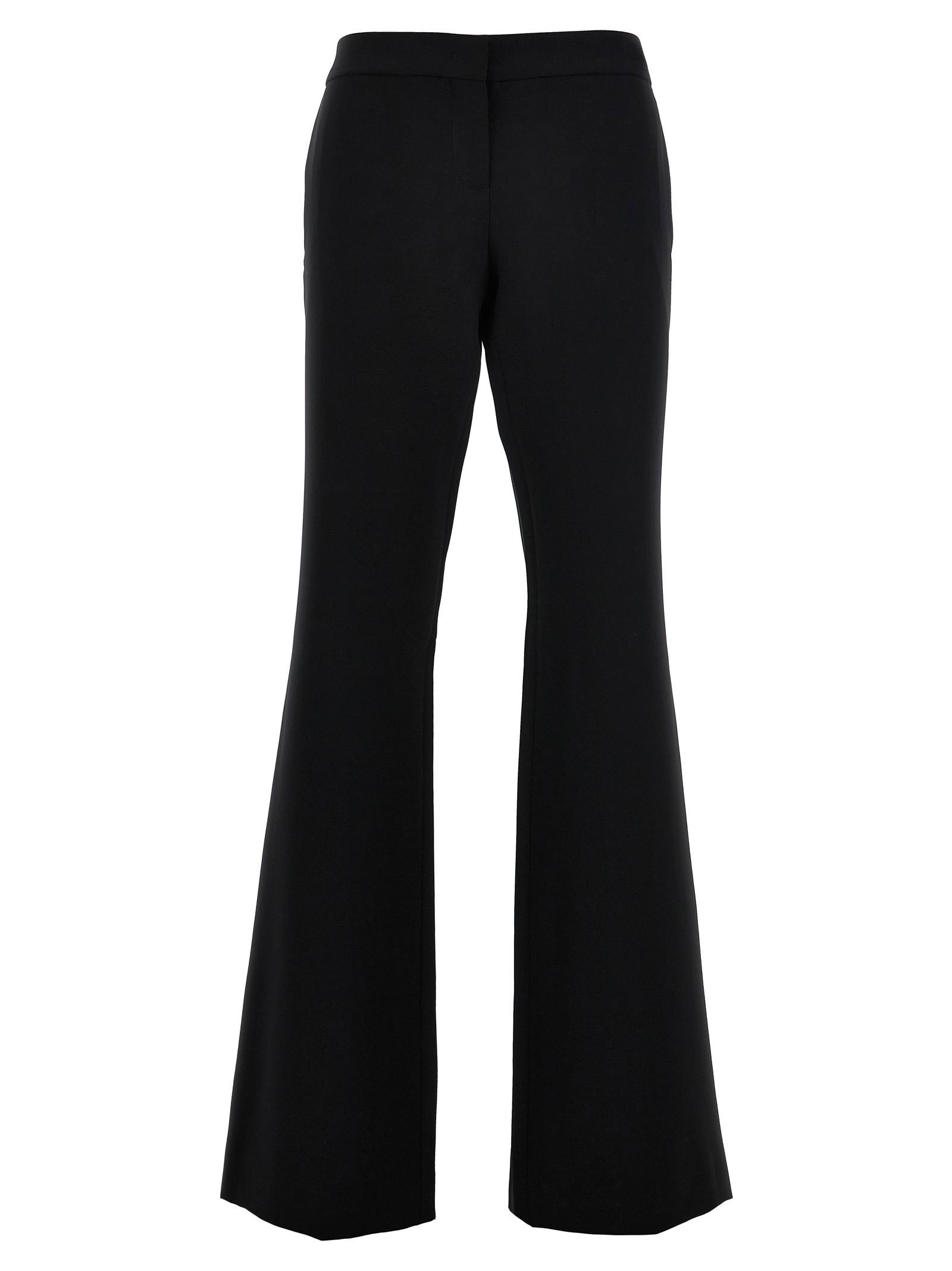 Crepe flared pants
