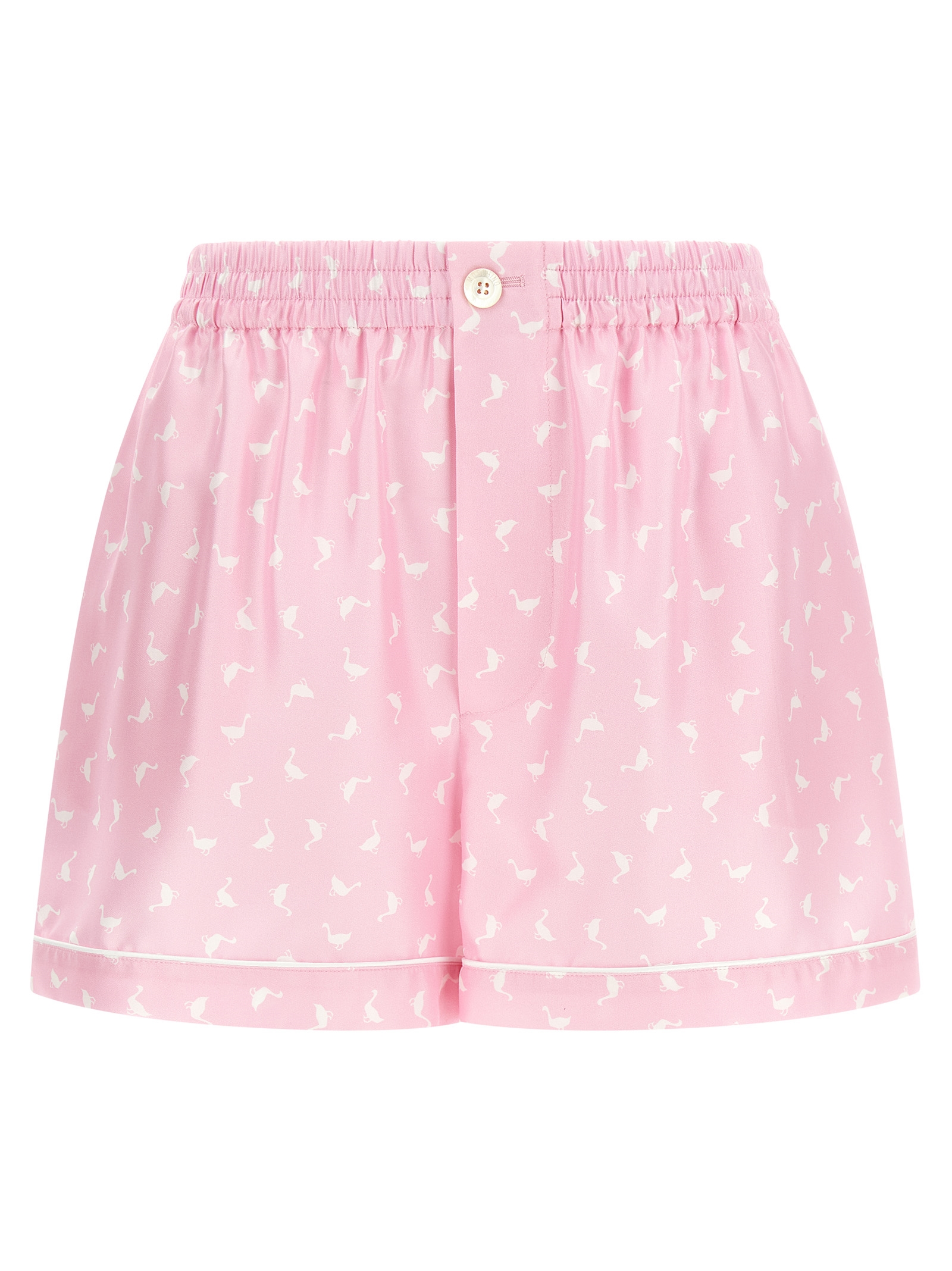 Pleated shorts