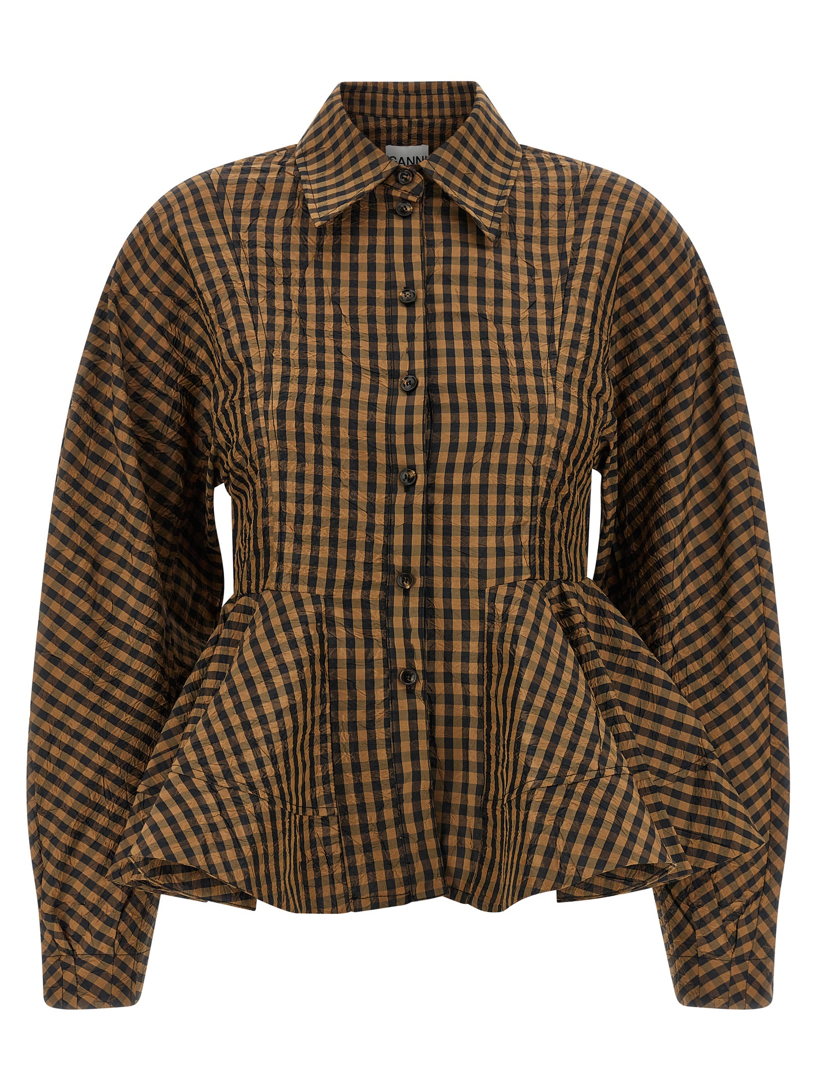 'Crinckled Taffetà' blouse