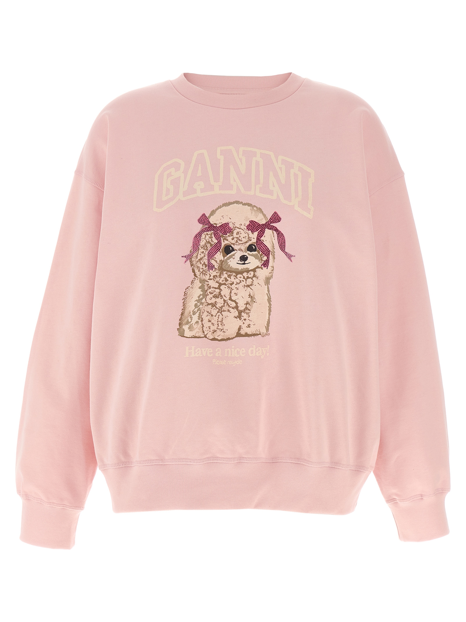 Front print sweatshirt