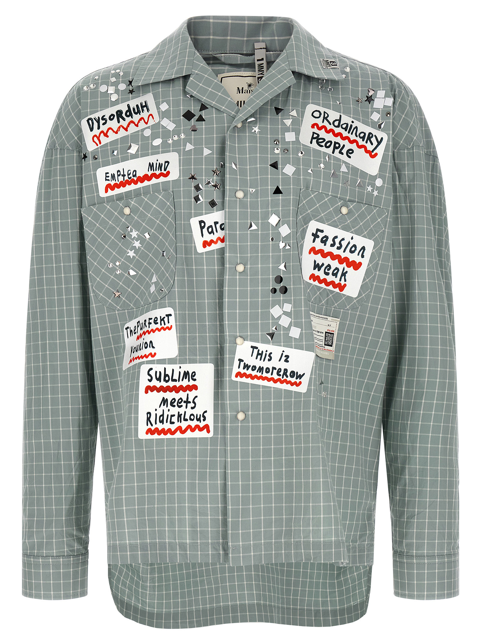 Shirt adhesive decorations