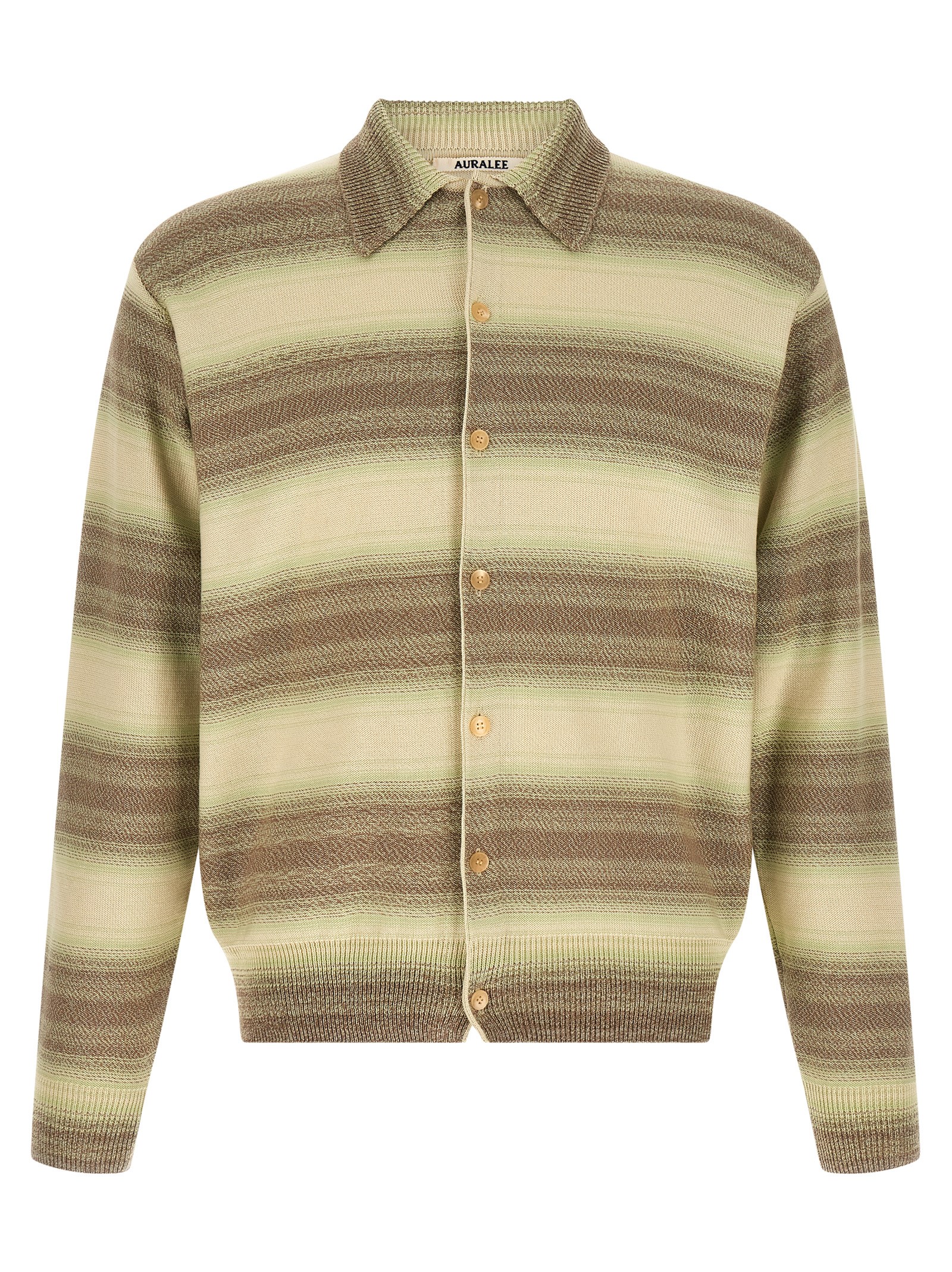 Shaded stripes cardigan