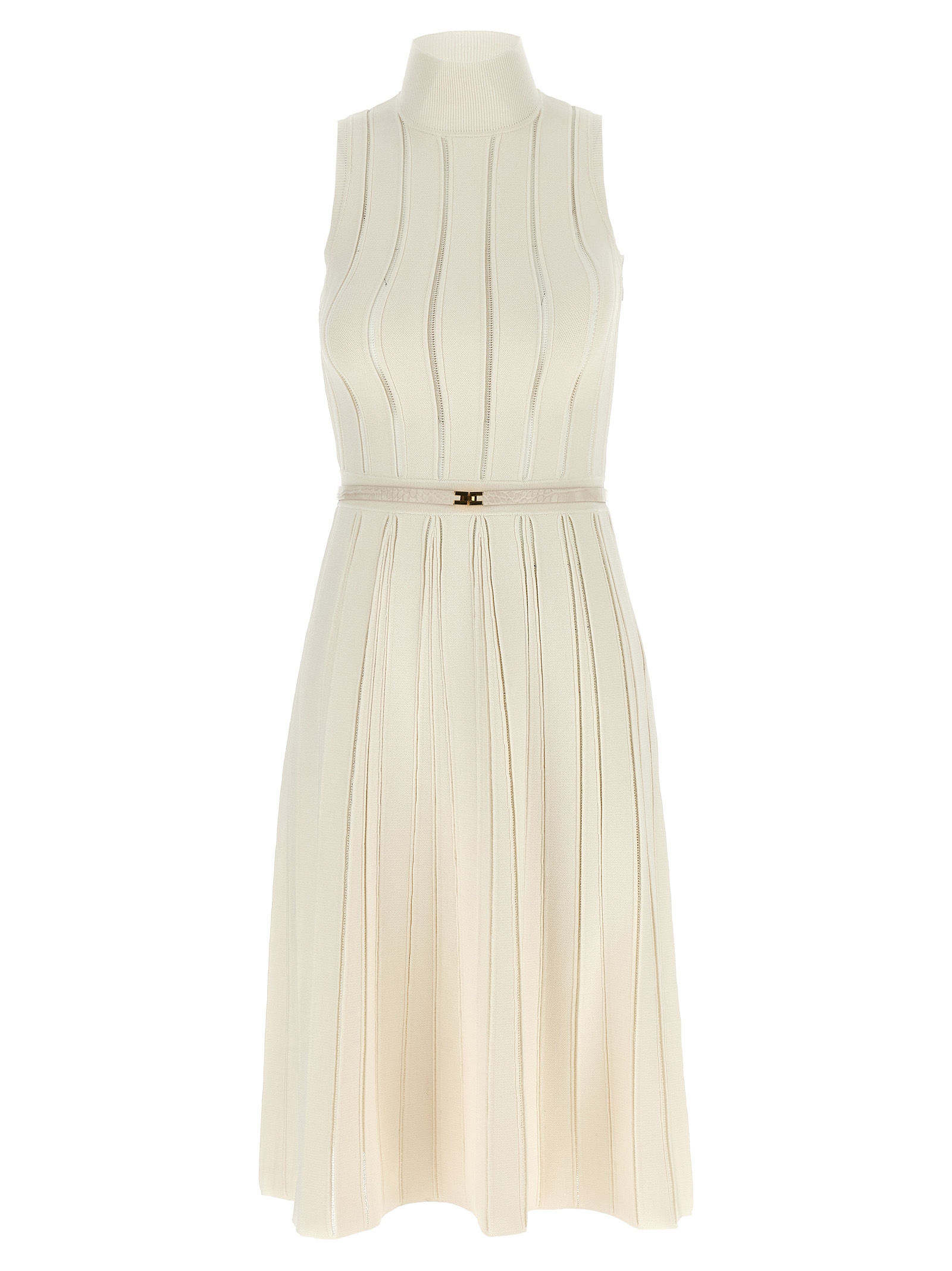 Weft dress à jour