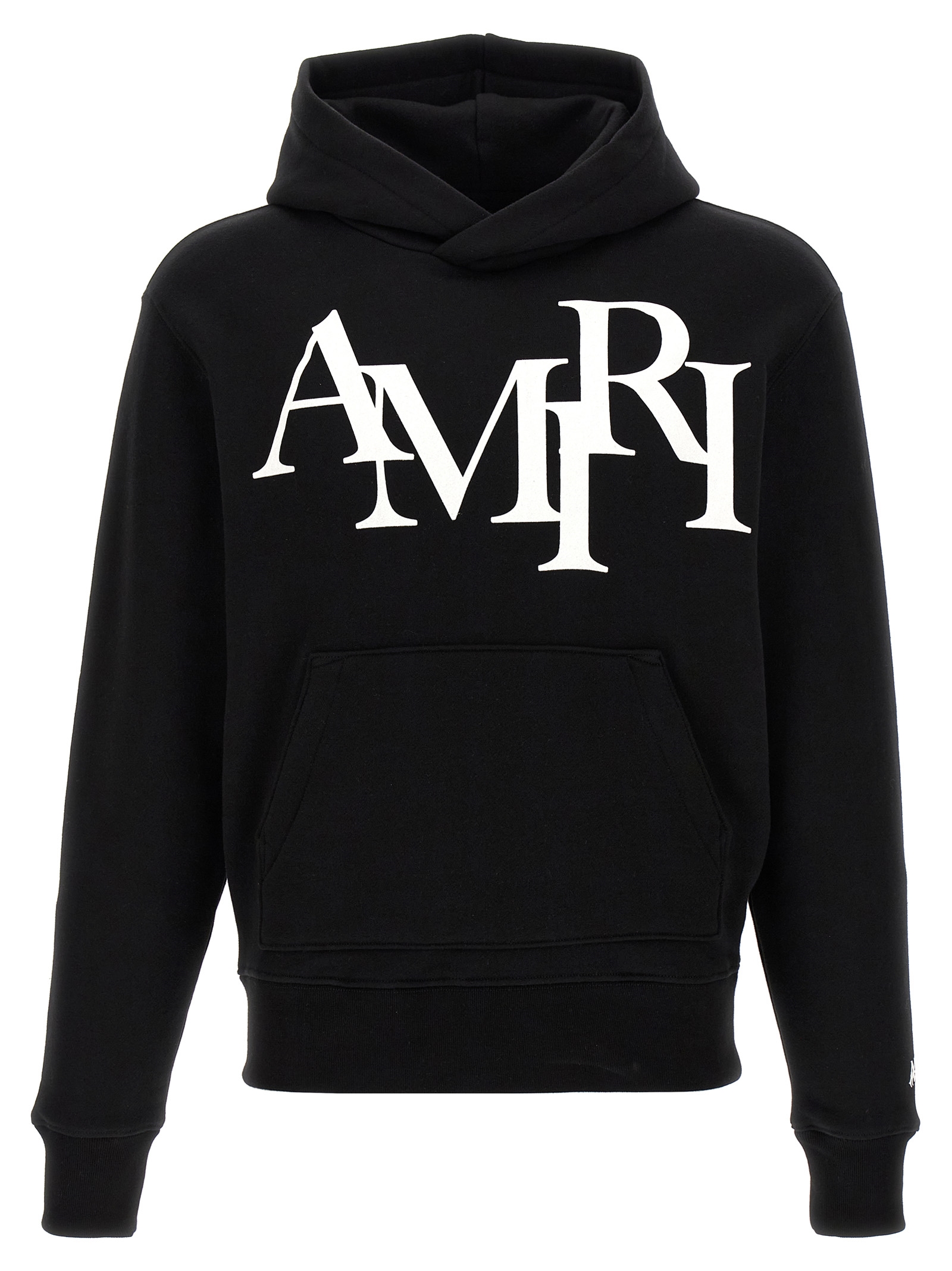 Logo print hoodie