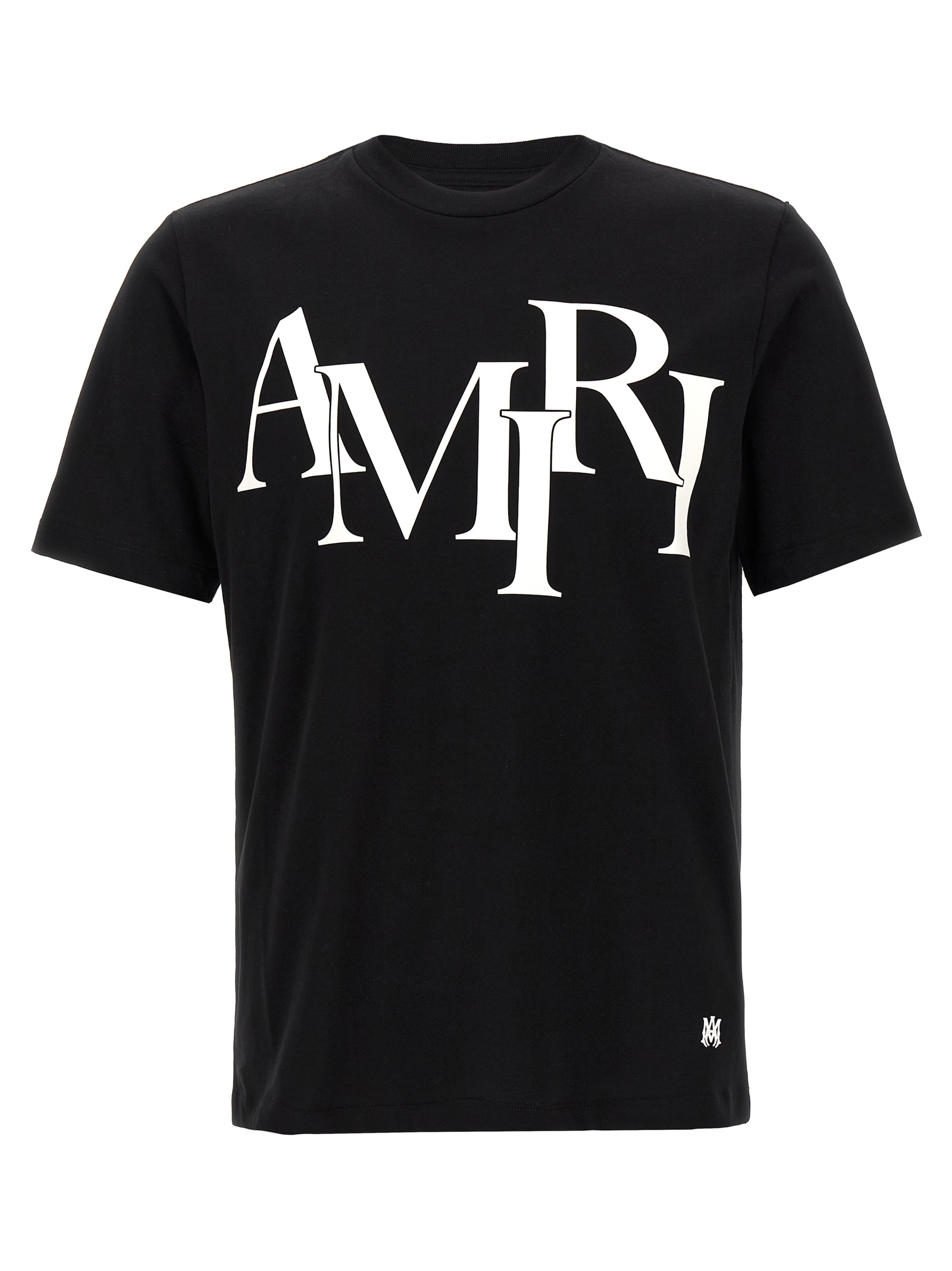 'Amiri Staggered Logo' T-shirt